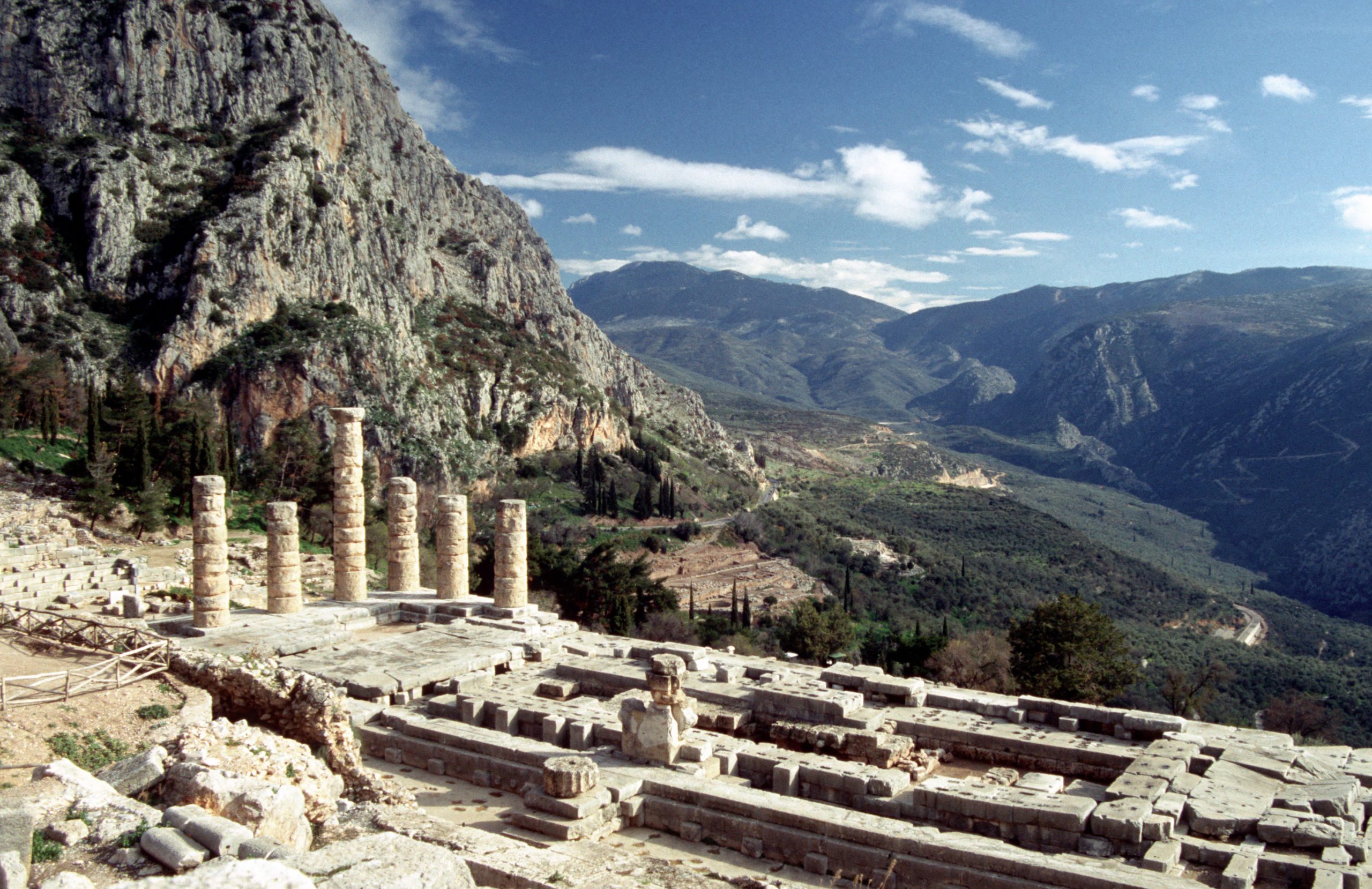 Temple of Apollo - Delphi - Central Greece - Greece