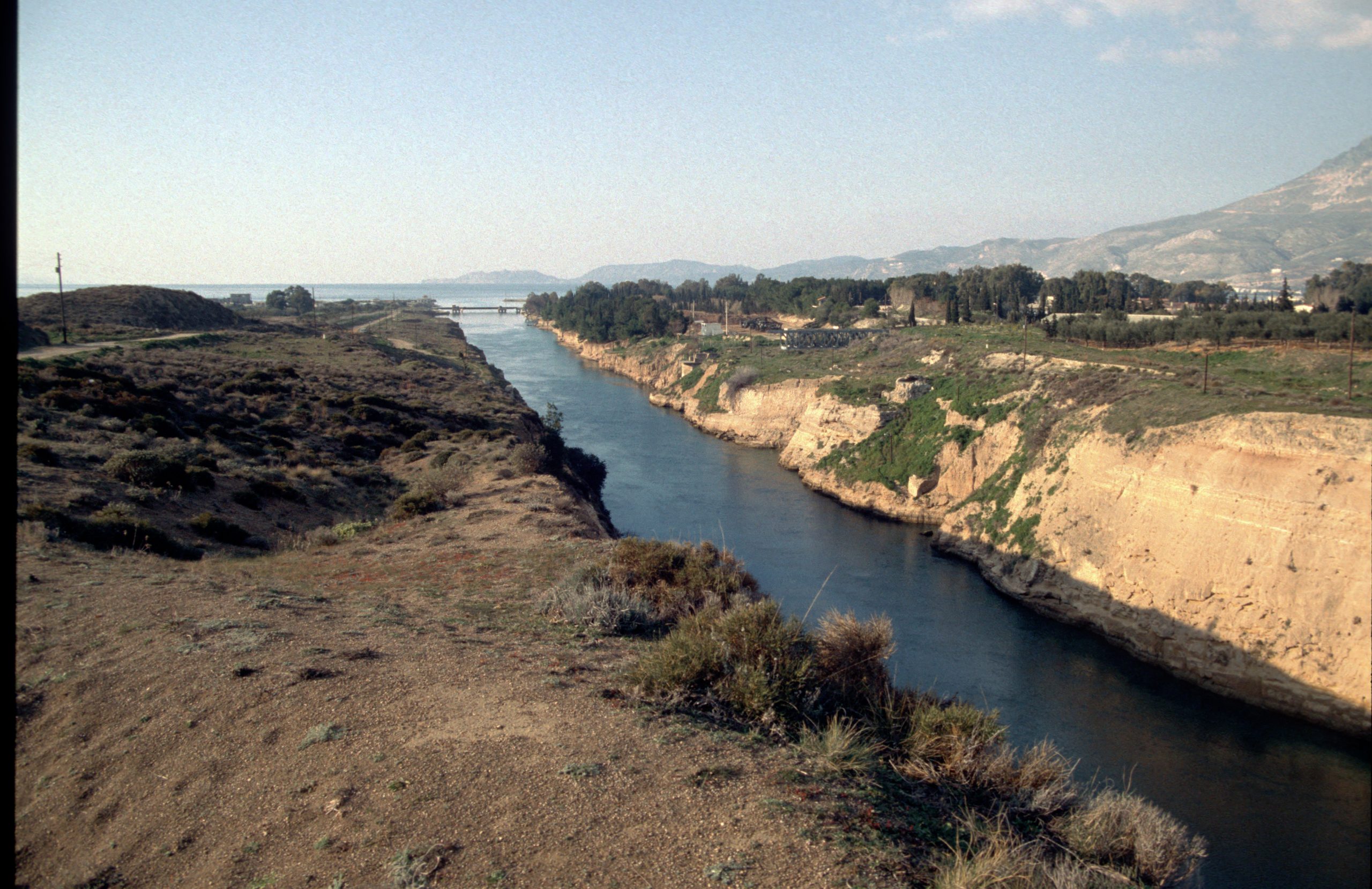 Corinth Canal - Isthmia - Peloponnese - Greece