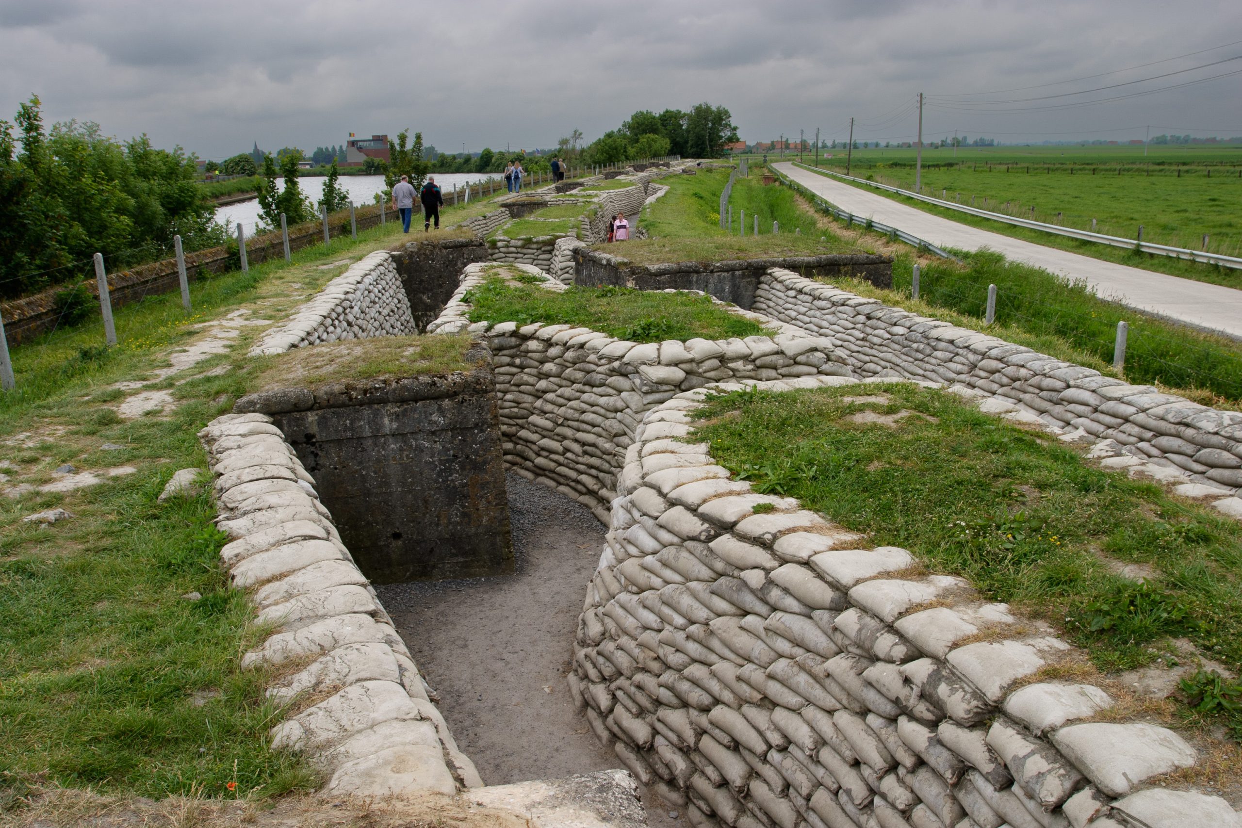 The Trench of Death - Diksmuide - West Flanders - Belgium