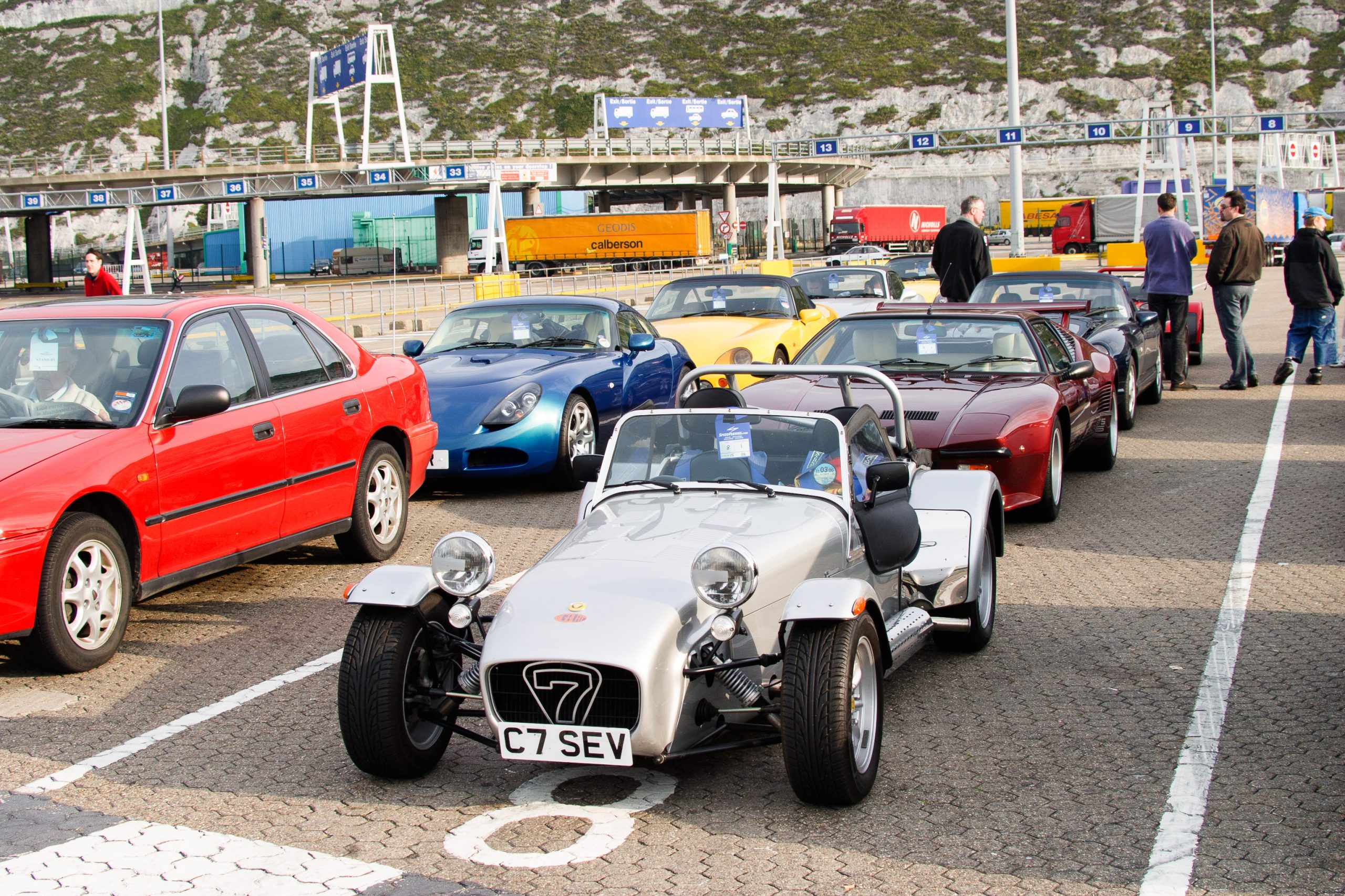 Ferry terminal - Dover - Kent - England