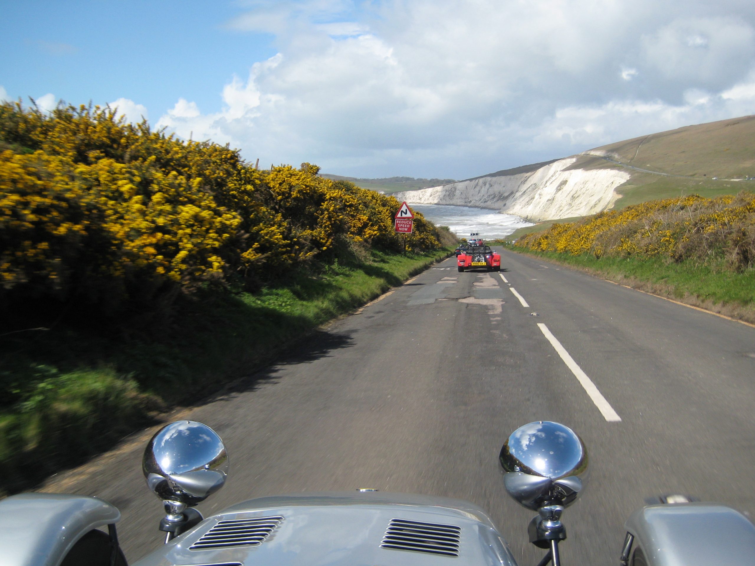 In-car - Military Road - Isle of Wight - England