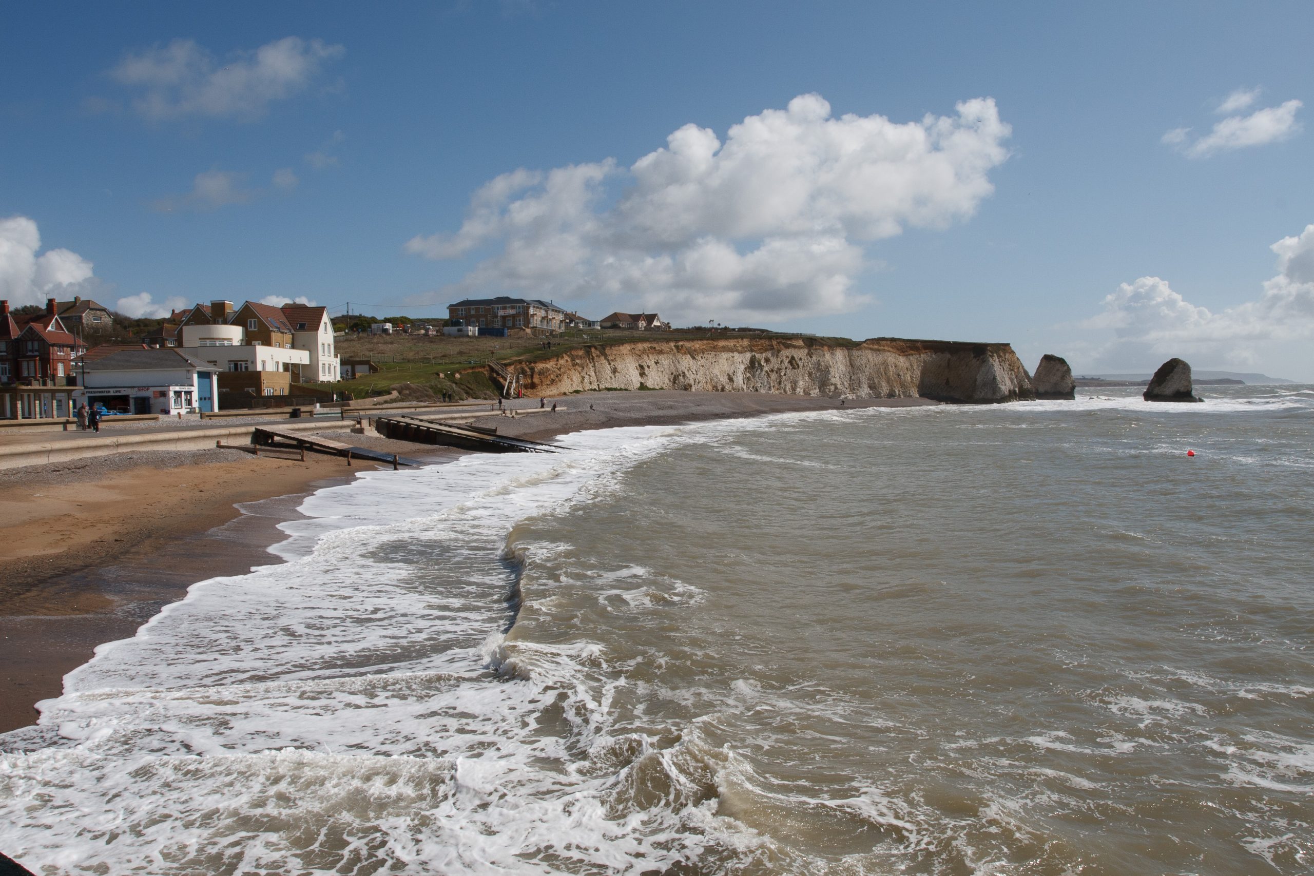 Seafront - Freshwater Bay - Isle of Wight - England