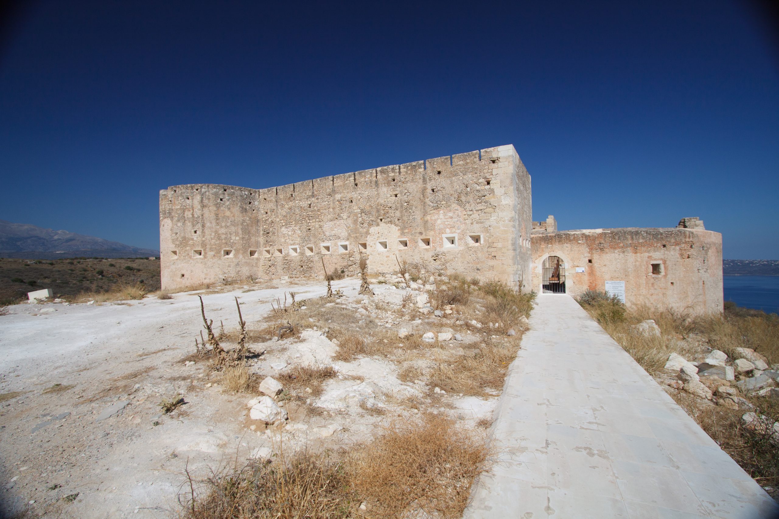 Turkish Fort - Aptera - Crete - Greece