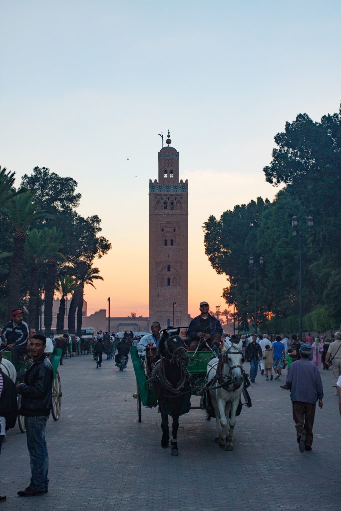 Mosque de la Koutoubia - Marrakech -  - Morocco