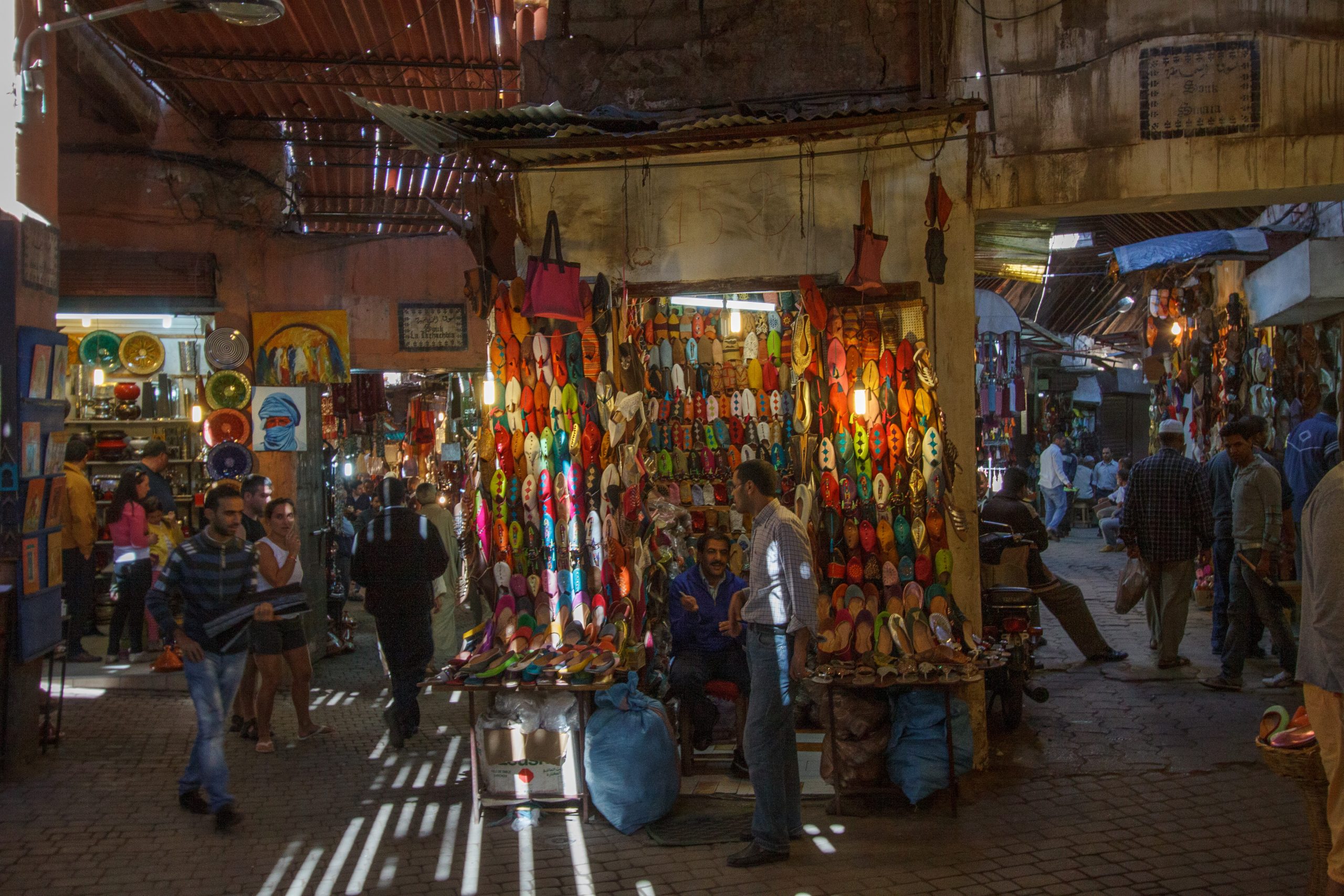 Slipper Souk - Marrakech -  - Morocco