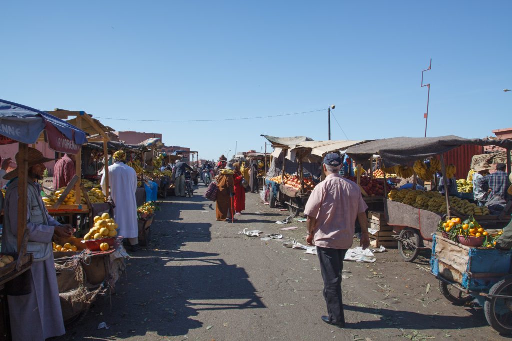 Market - Marrakech -  - Morocco