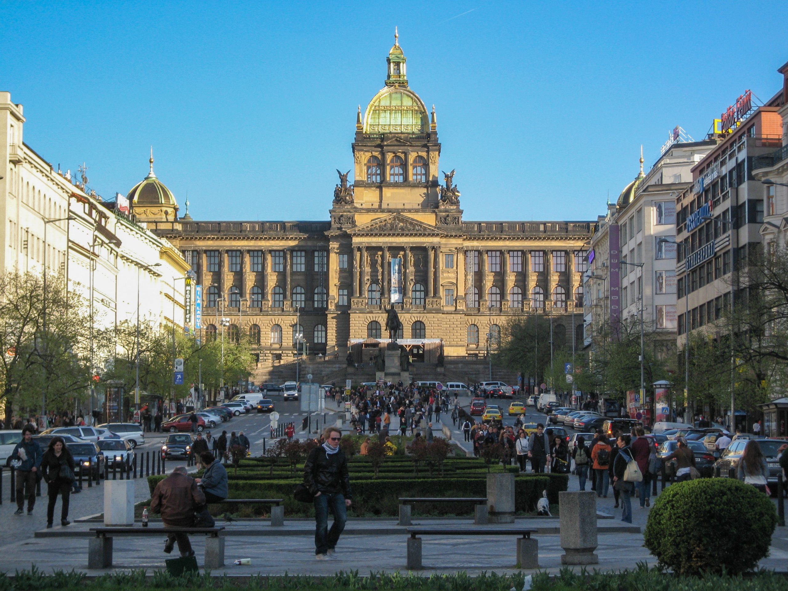 Wenceslas Square - Prague -  - Czech Republic