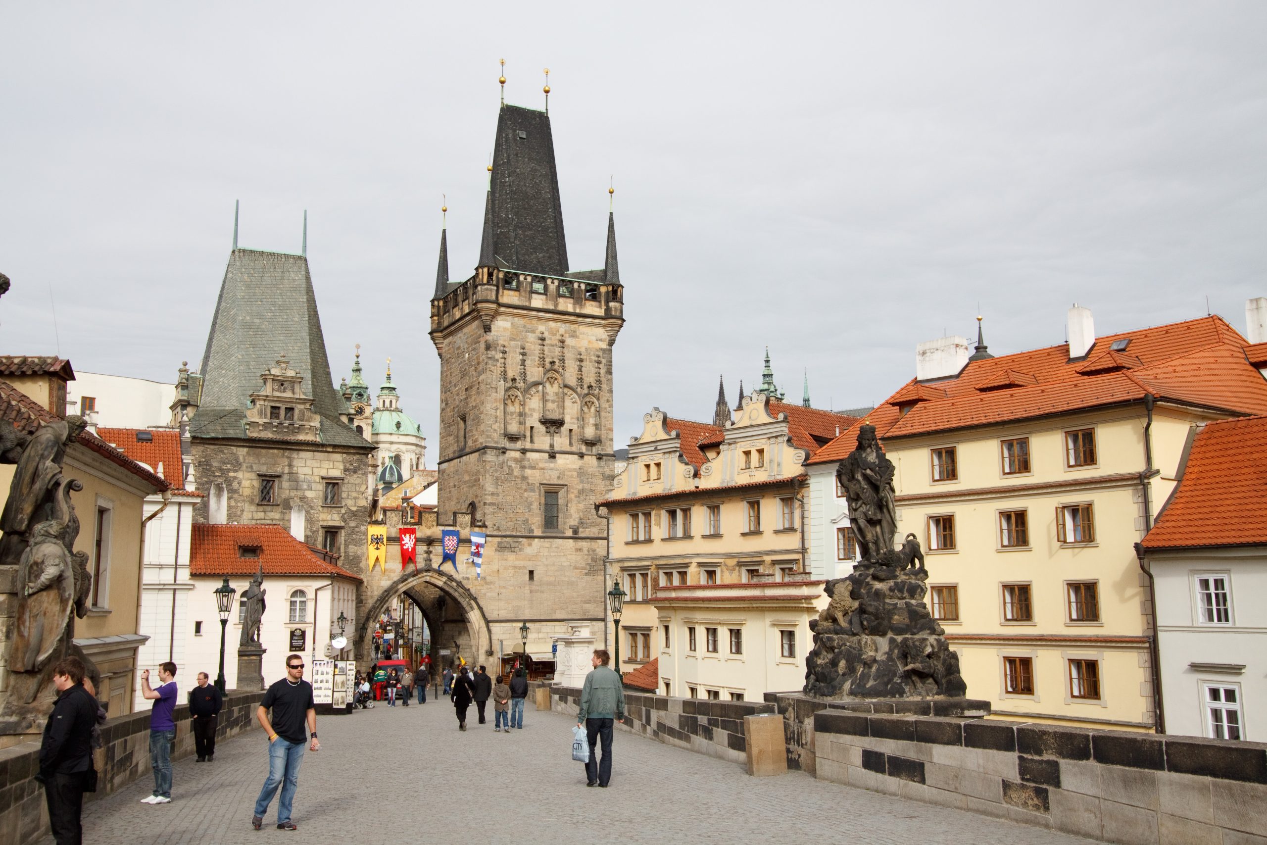Lesser Town Bridge Towers - Prague -  - Czech Republic