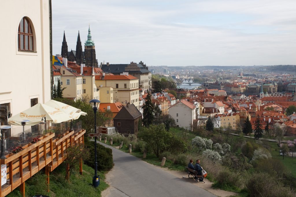 View from below Prague Castle - Prague -  - Czech Republic