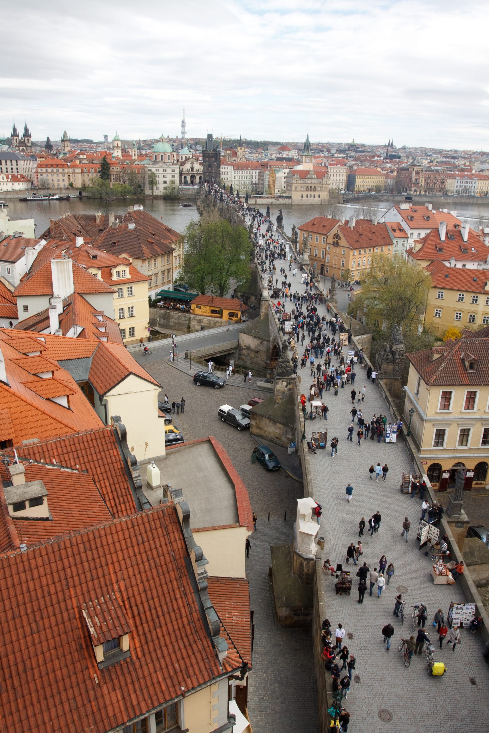 View from Lesser Town Towers - Prague -  - Czech Republic