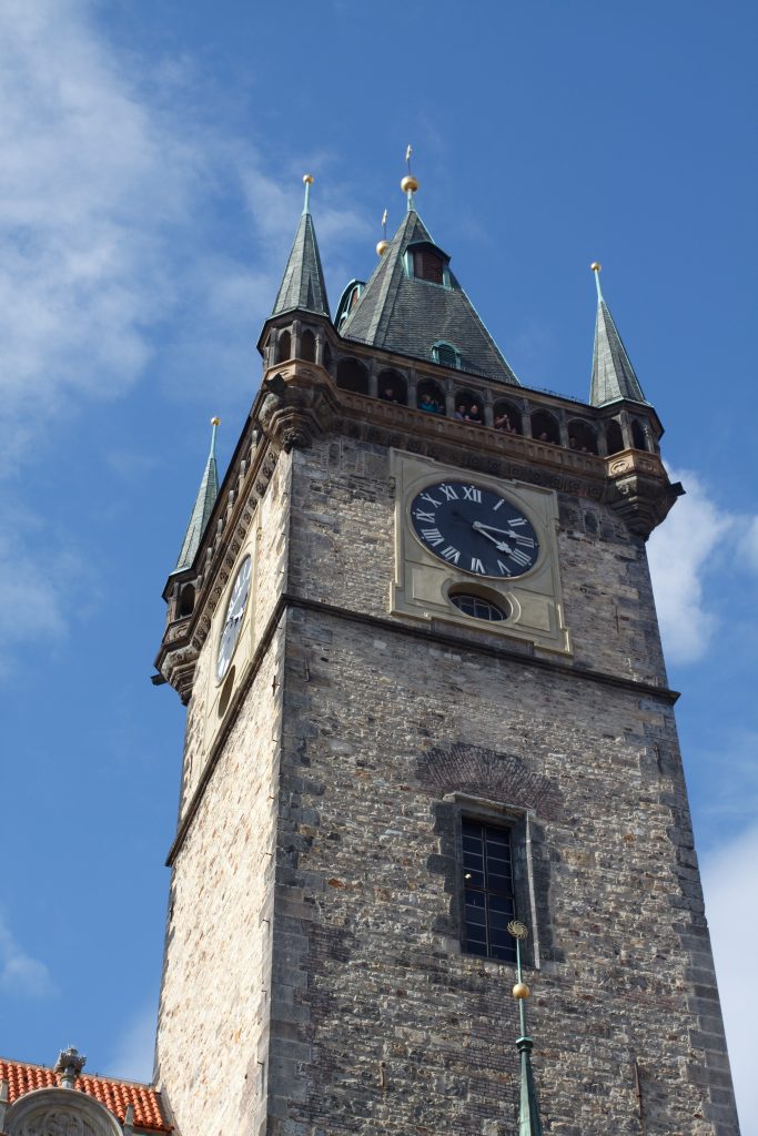Old Town Hall clock tower - Prague -  - Czech Republic