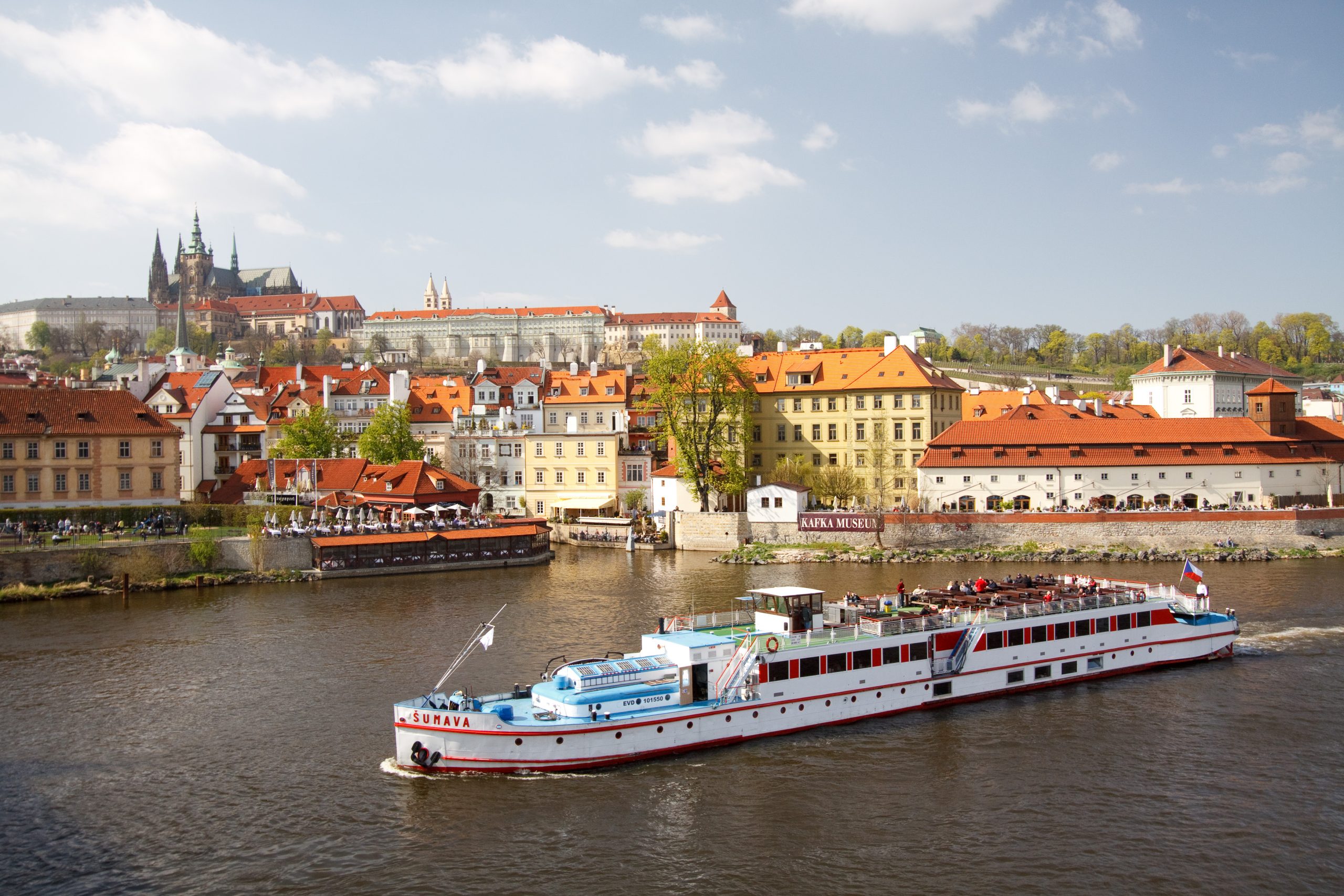 Prague Castle & River Vltava - Prague -  - Czech Republic