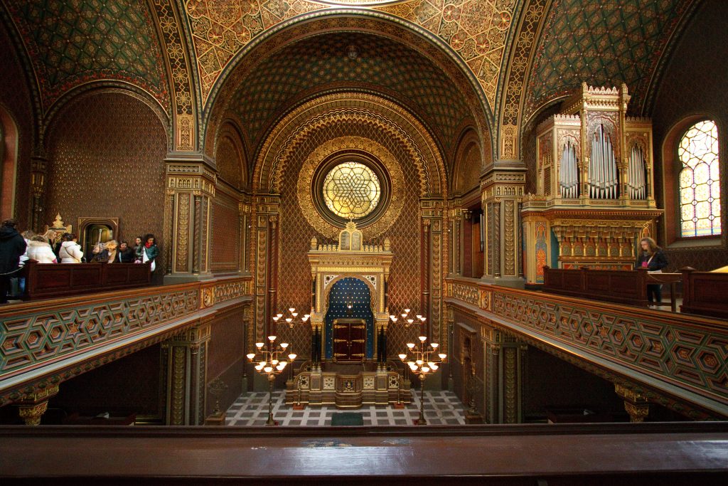 Spanish Synagogue interior - Prague -  - Czech Republic