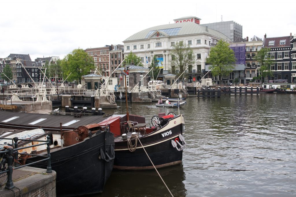 Amstel-Sluizen & Carre Theatre - Amsterdam -  - Netherlands