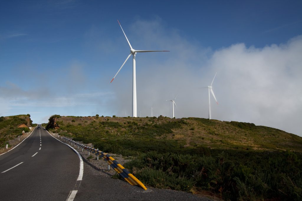 Wind farm - Bica da Cana - Madeira - Portugal