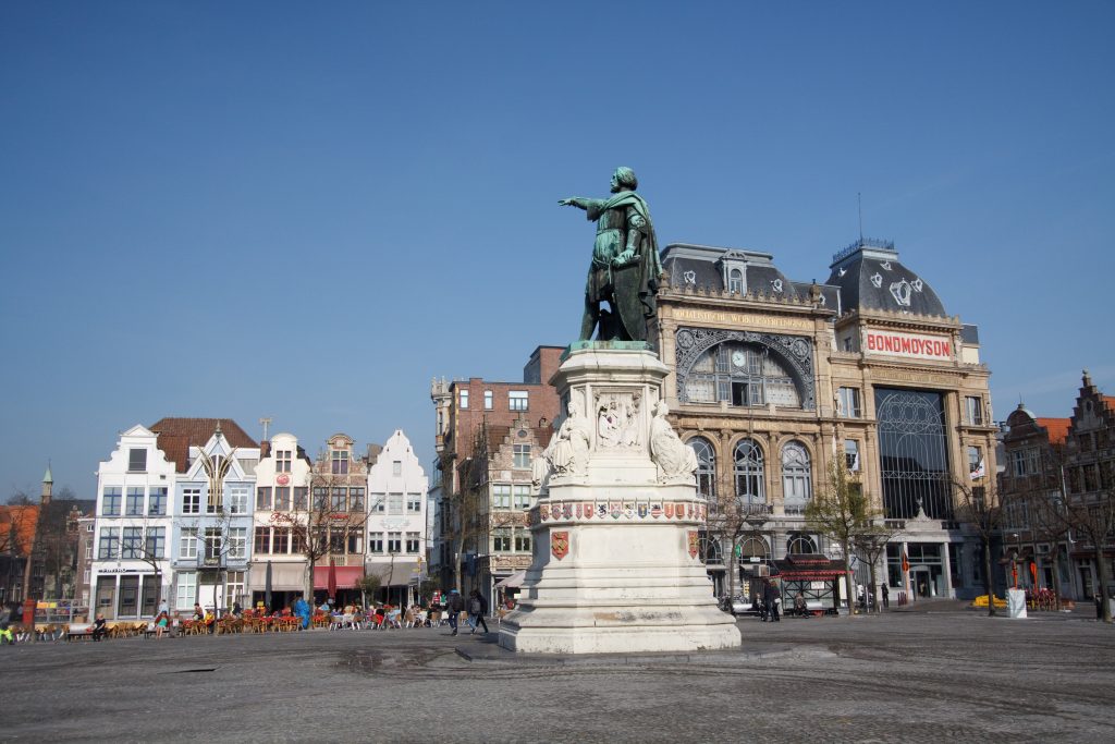 Vrijdagmarkt - Ghent -  - Belgium