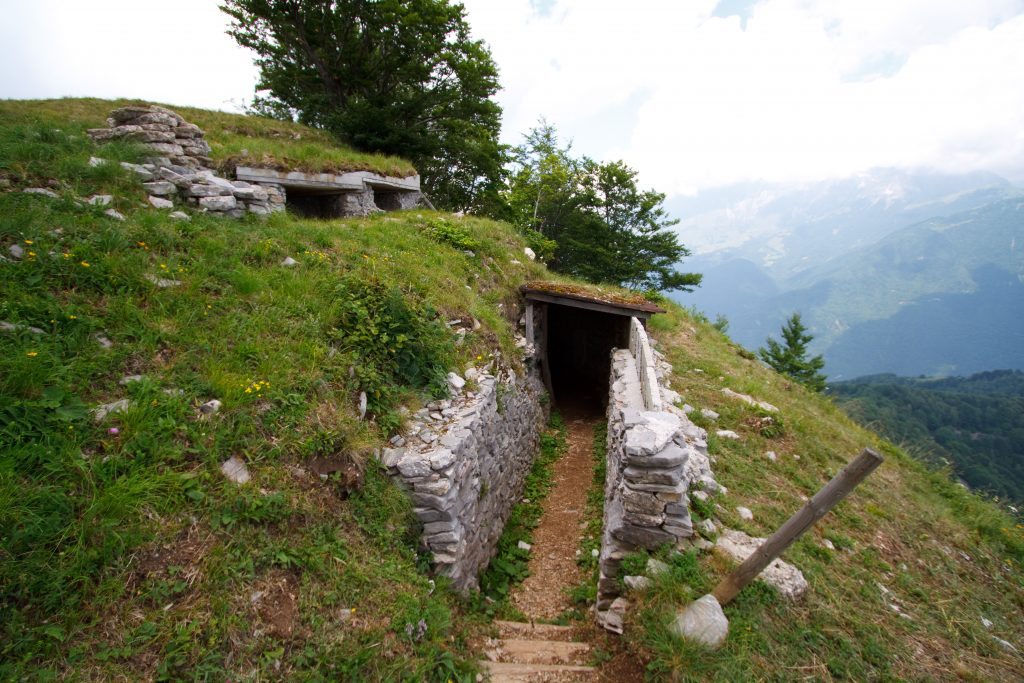 Na Gradu trenches - Volce -  - Slovenia