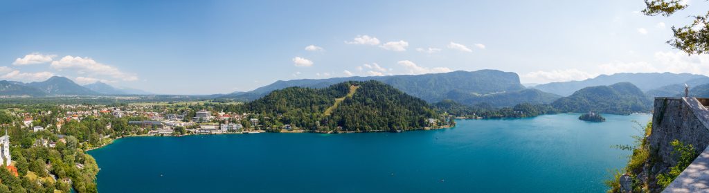 Lake Bled from the castle - Bled -  - Slovenia