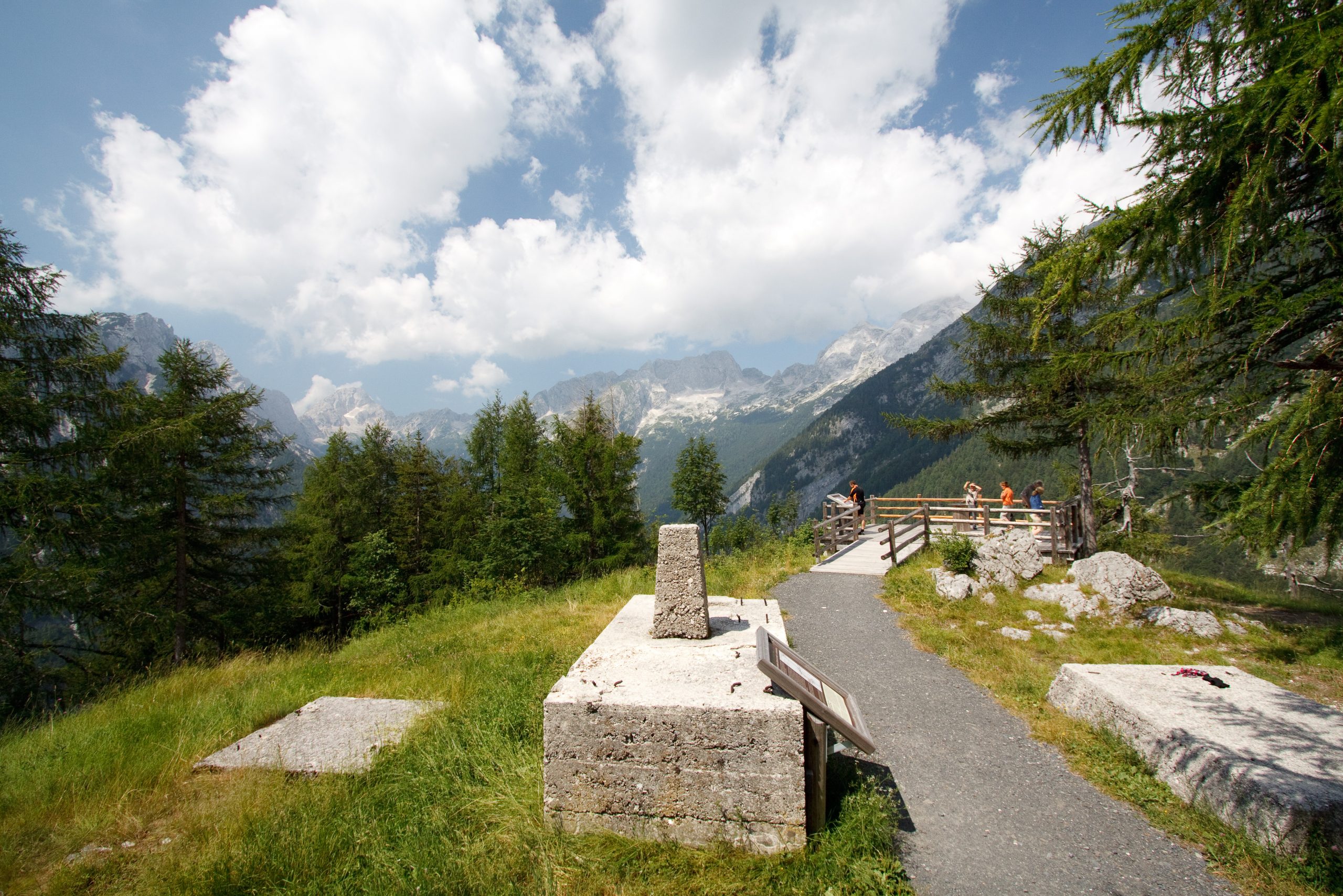 Austro-Hungarian military telpher line - Vrsic Pass -  - Slovenia