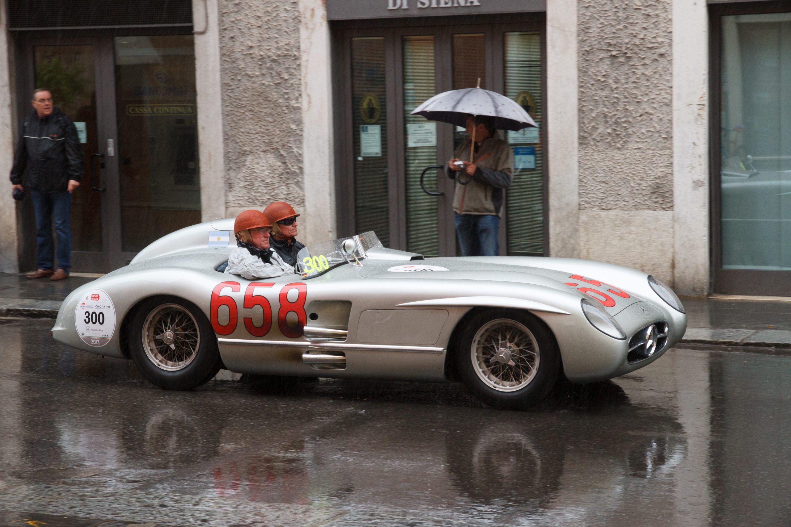 Mille Miglia cars - Brescia - Lombardy - Italy