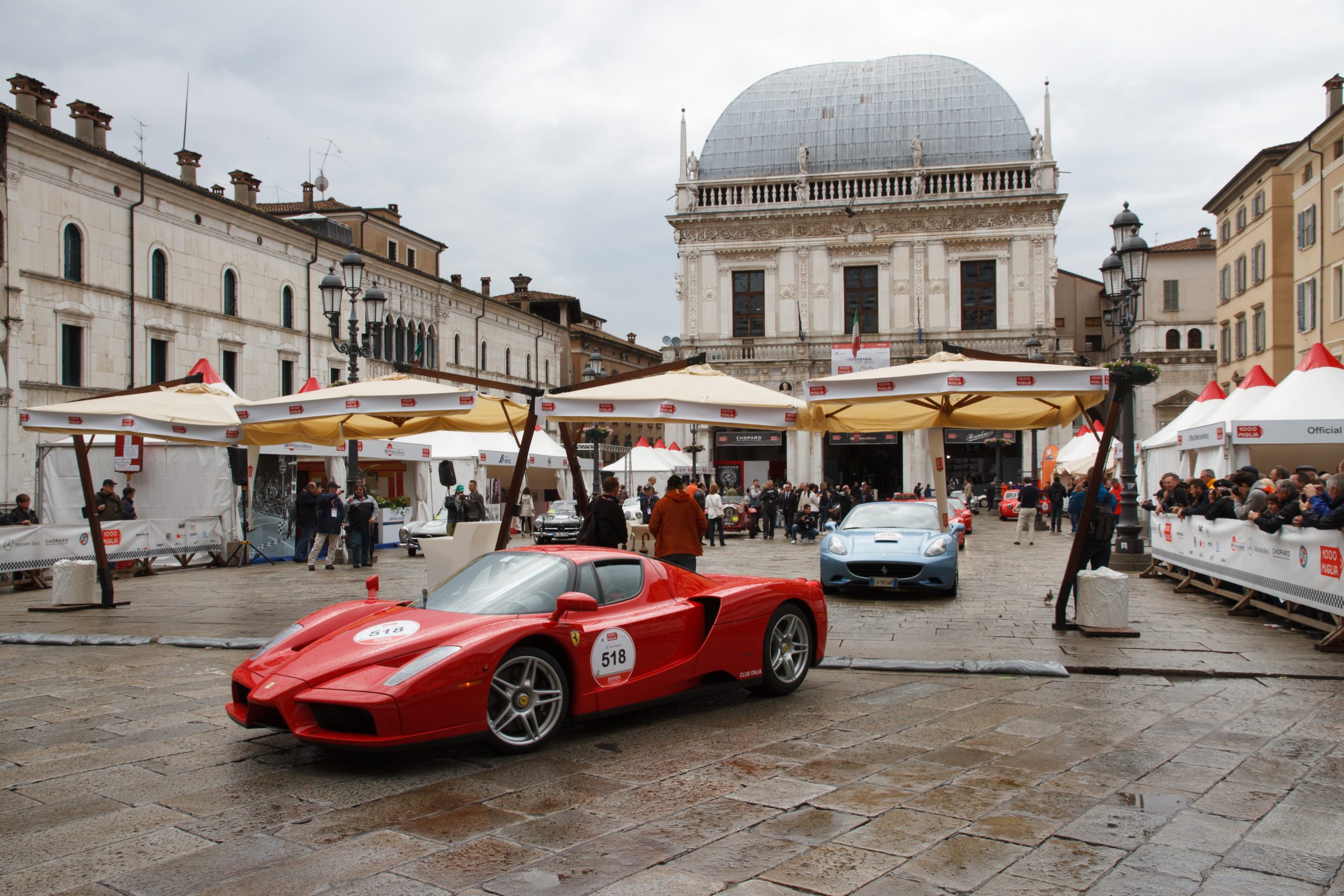 Mille Miglia cars - Brescia - Lombardy - Italy