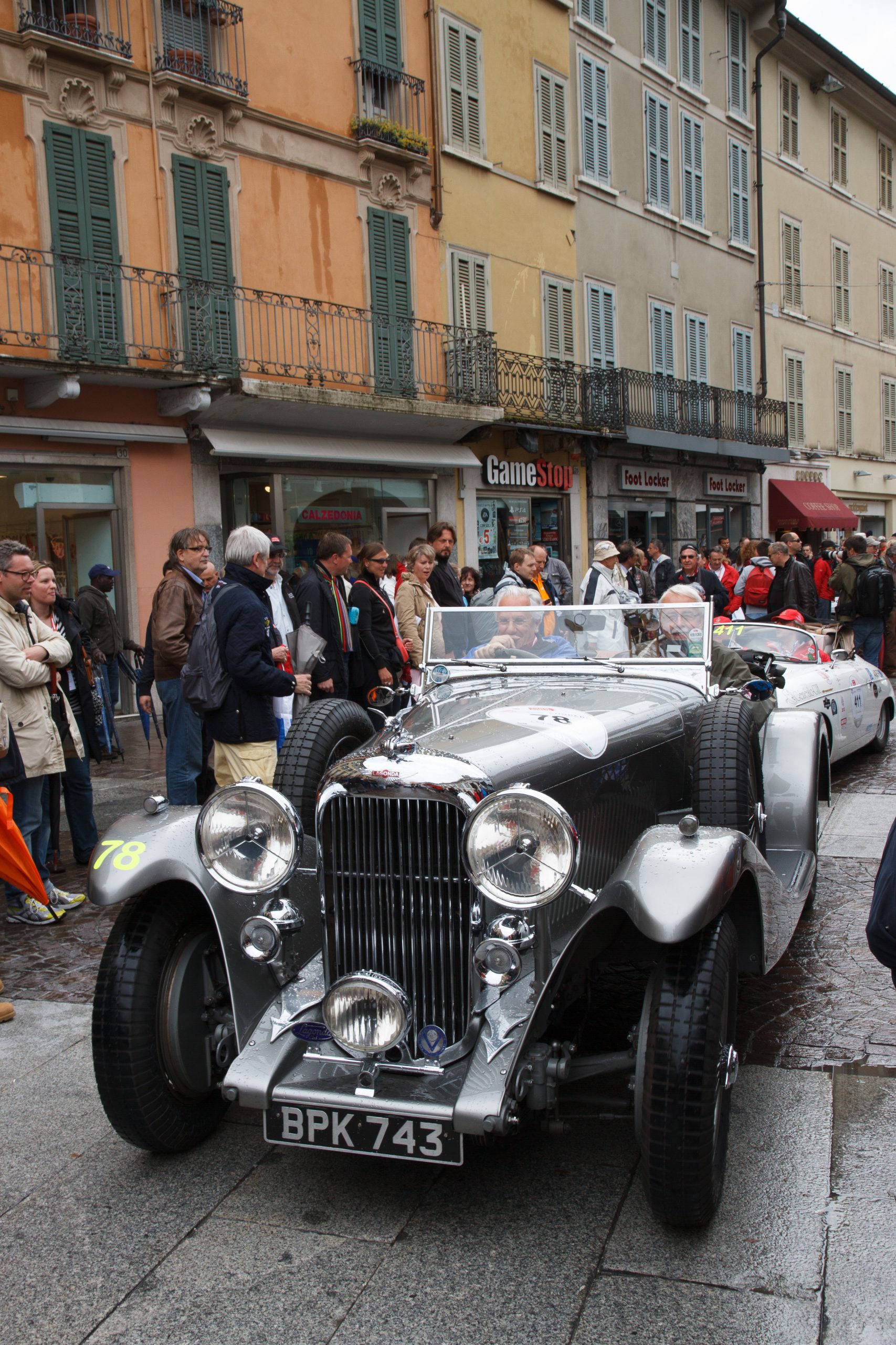 Mille Miglia cars - Brescia - Lombardy - Italy