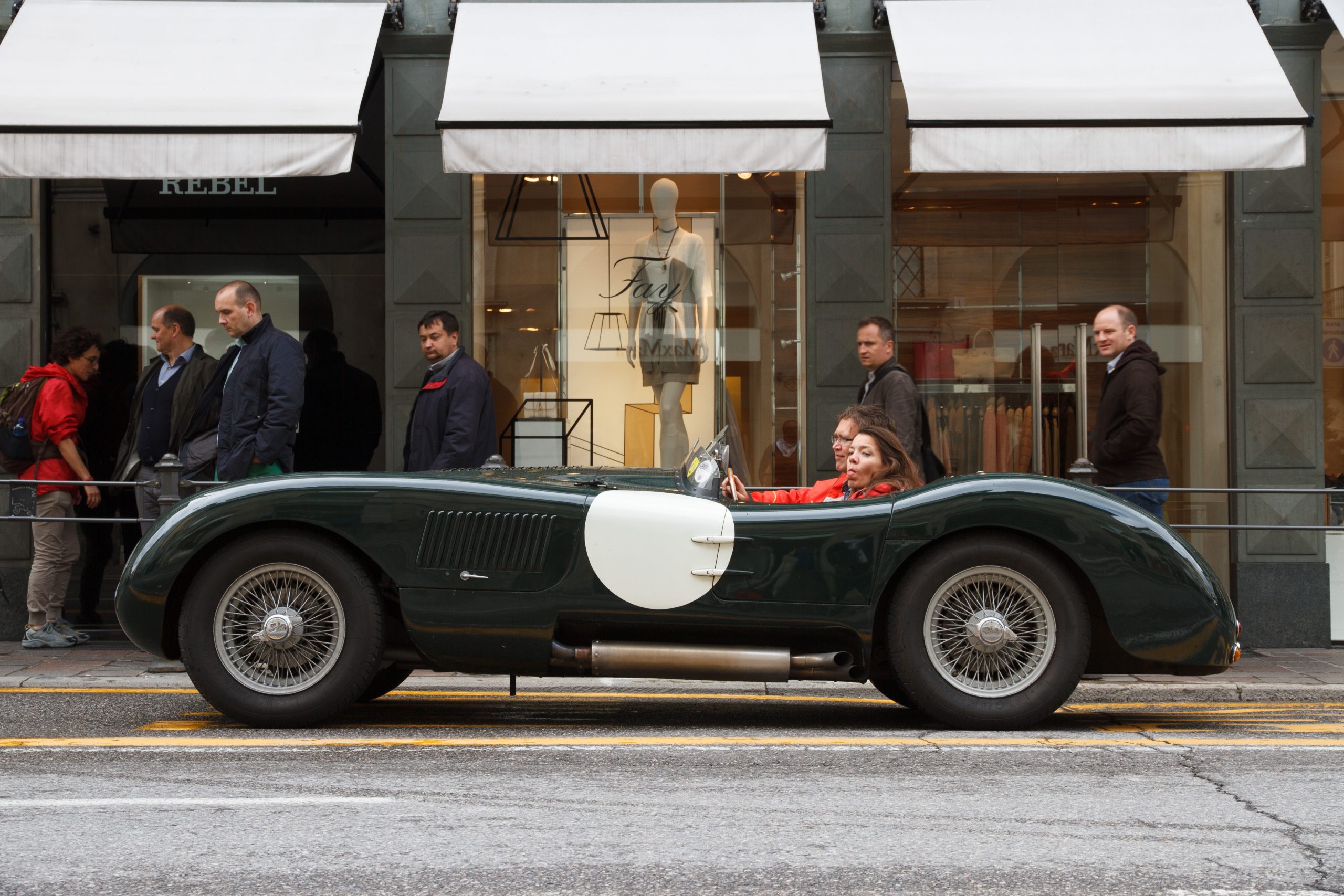 Mille Miglia cars - Brescia - Lombardy - Italy