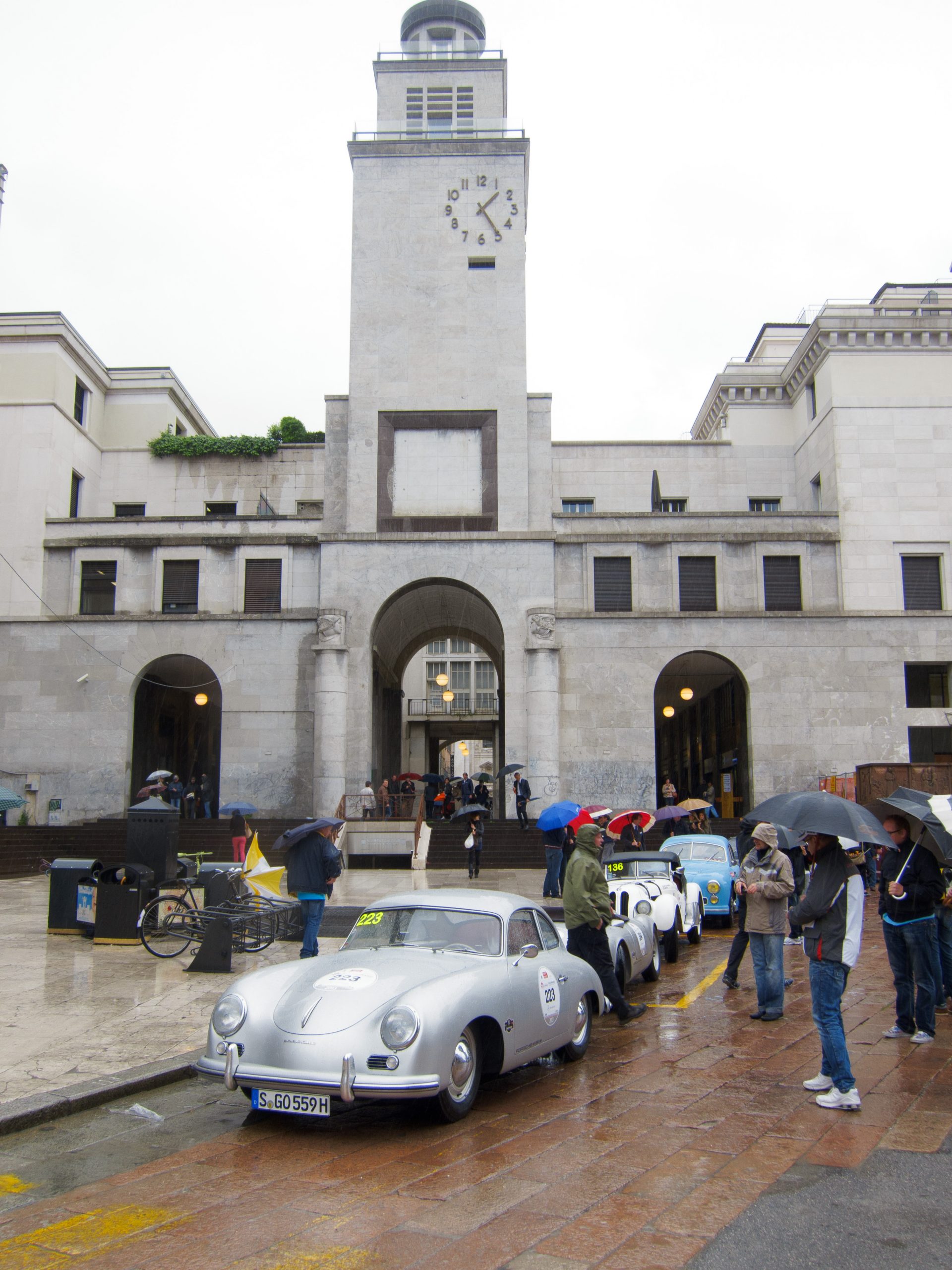 Mille Miglia cars - Brescia - Lombardy - Italy
