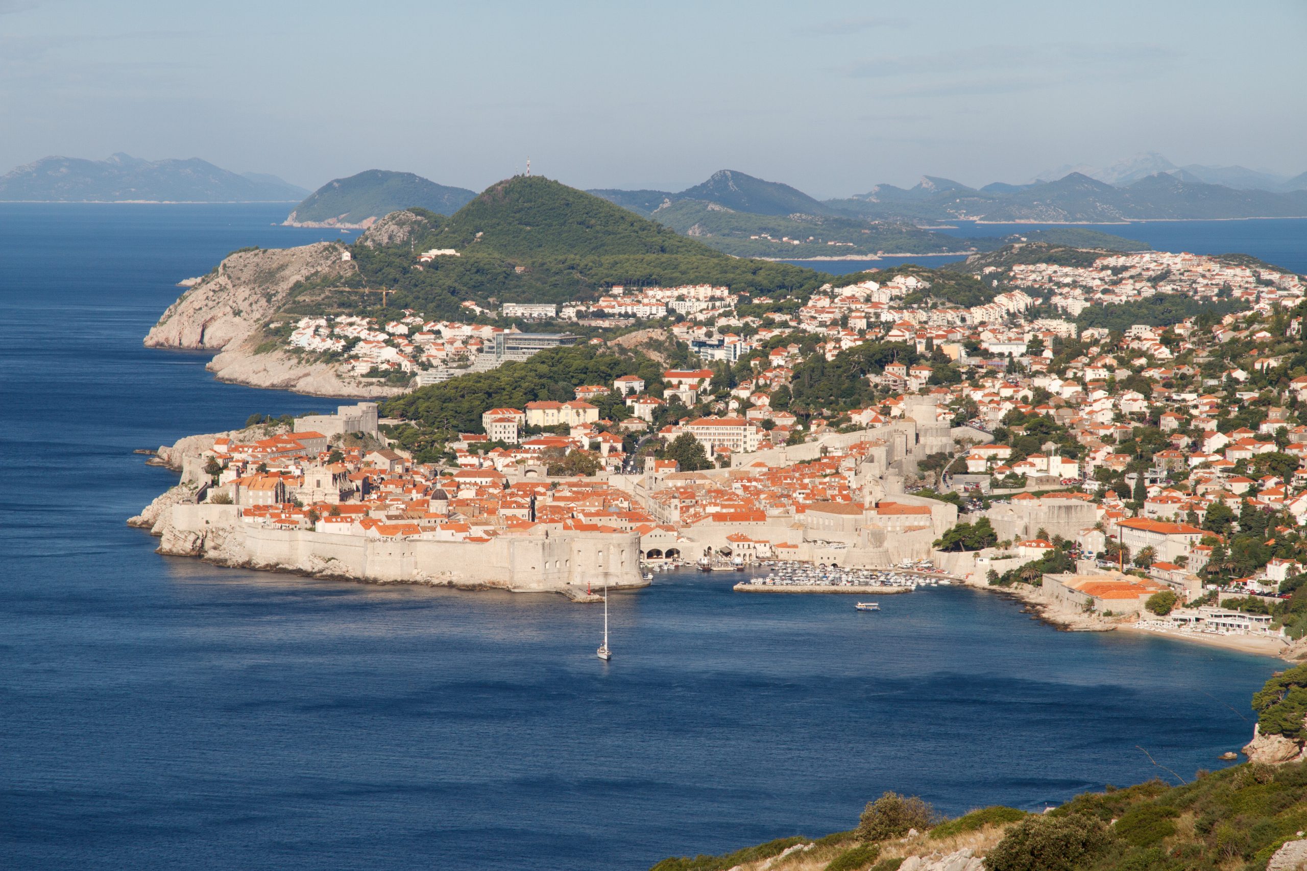 View from the coast road - Dubrovnik - Dalmatia - Croatia