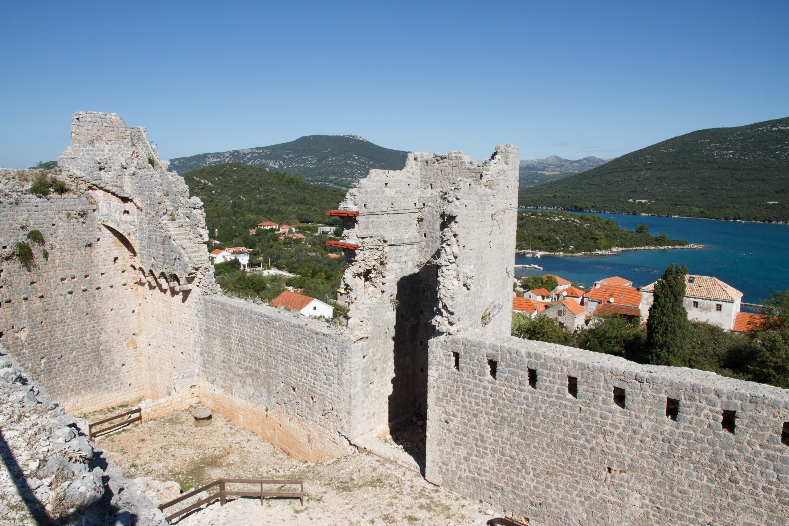 City walls - Ston - Dalmatia - Croatia