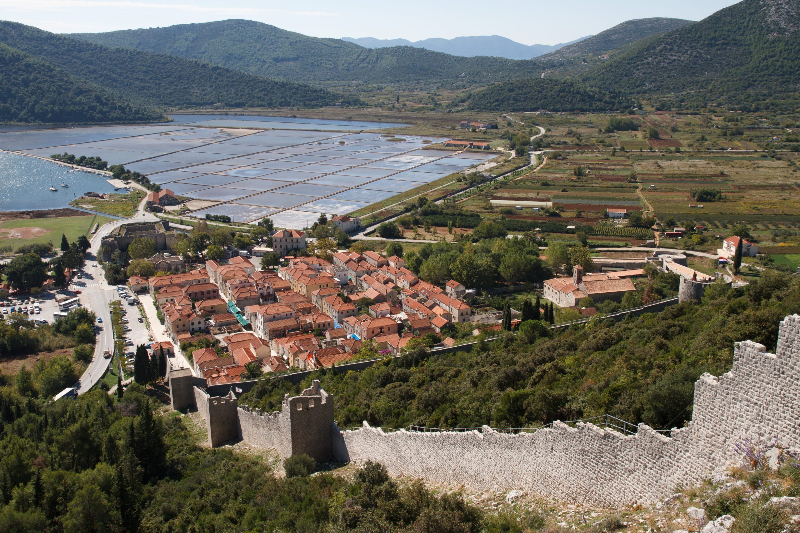 City walls - Ston - Dalmatia - Croatia