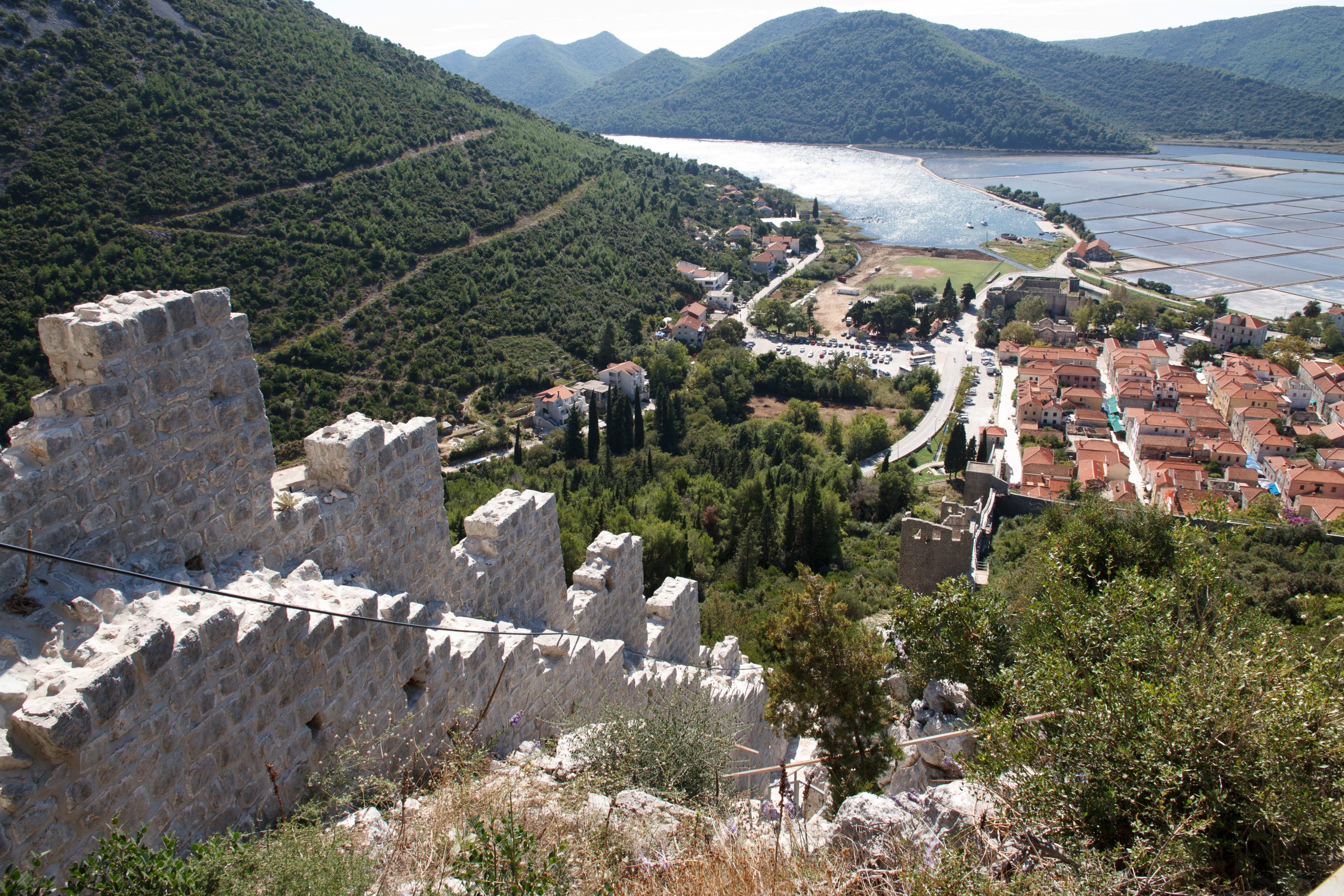 City walls - Ston - Dalmatia - Croatia