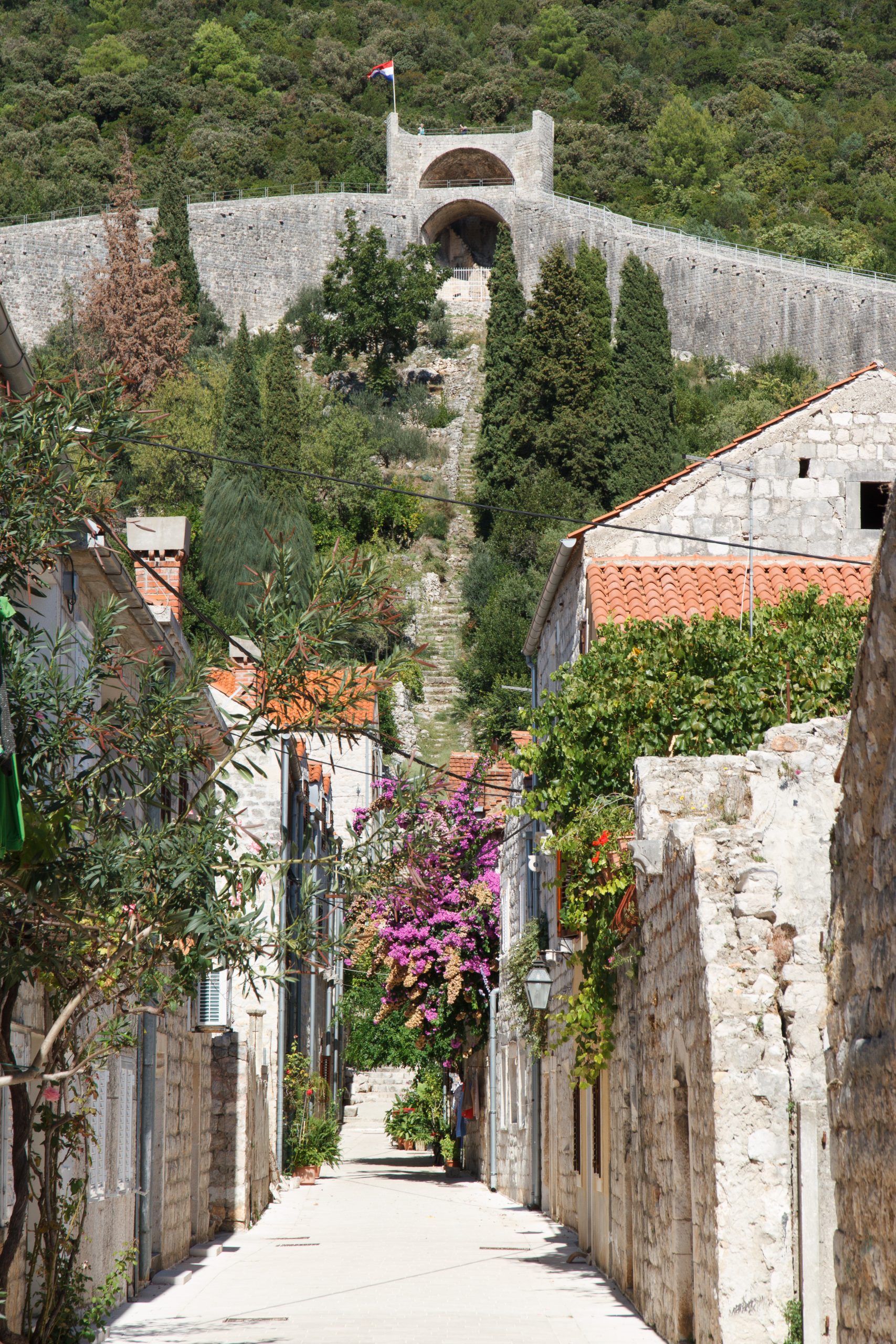City walls - Ston - Dalmatia - Croatia
