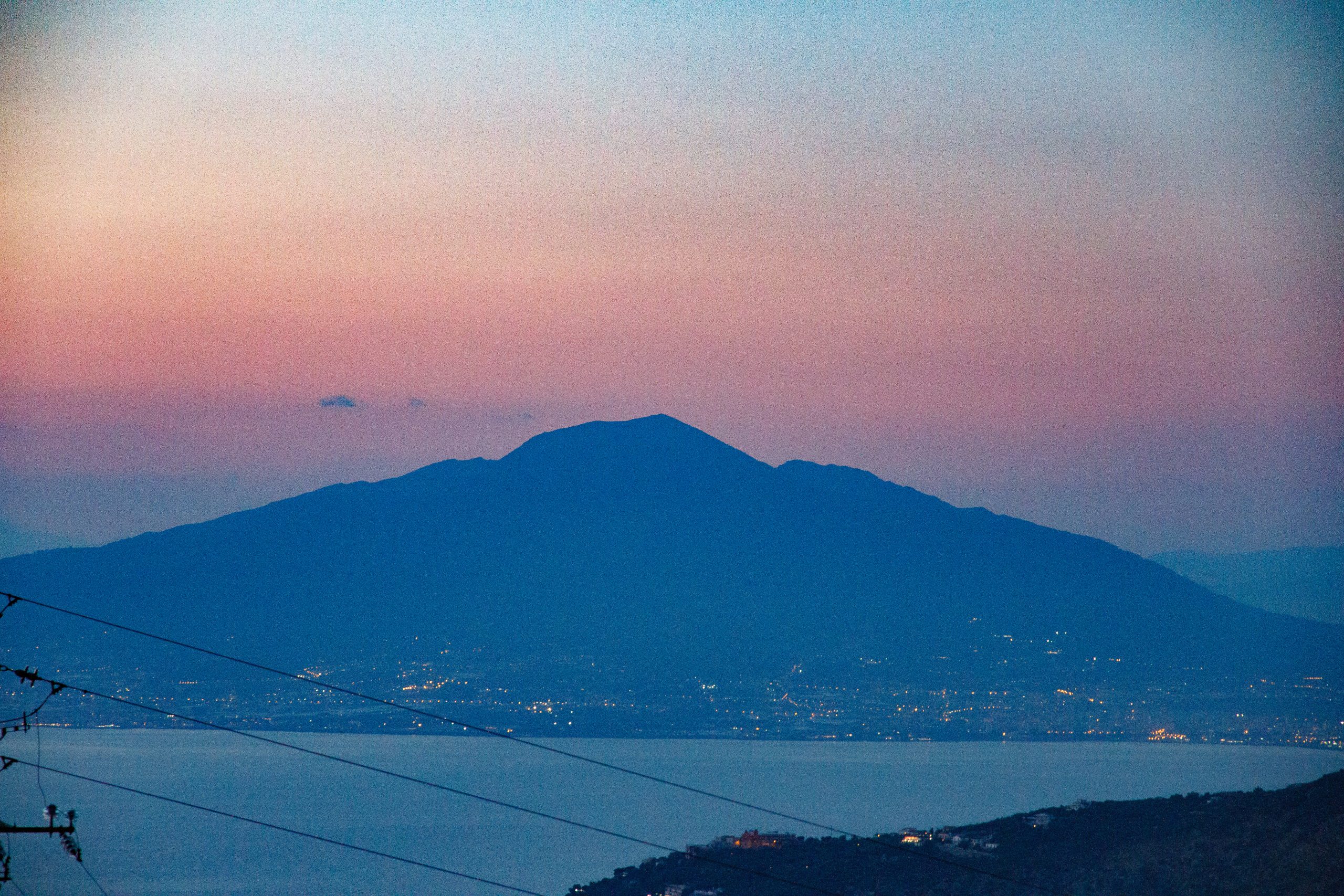 Vesuvius from the Hotel Prestige - Sorrento - Campania - Italy