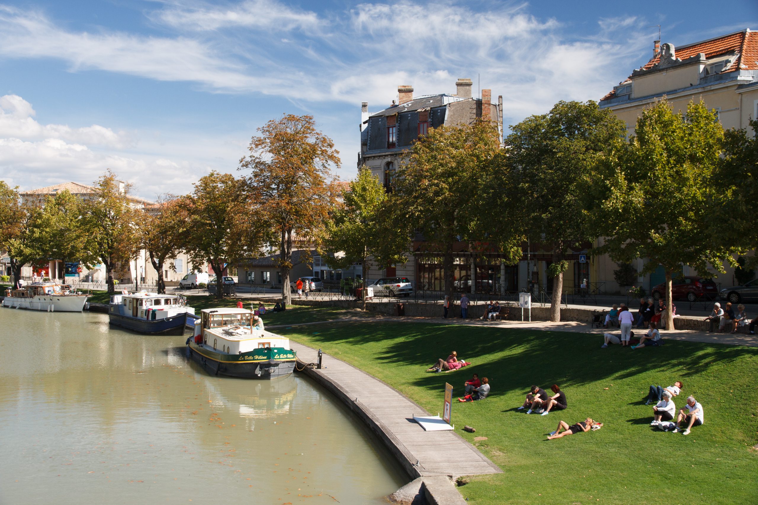 Canal du Midi - Carcassonne - Languedoc-Roussillon - France