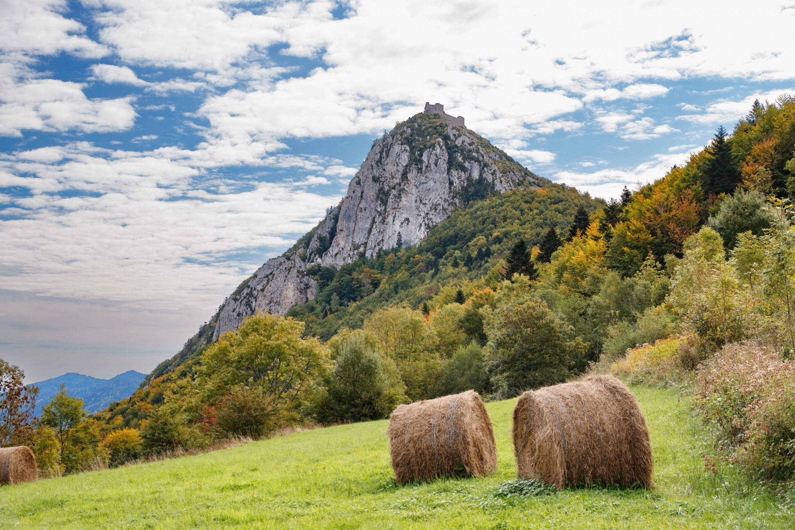Chateau de Montsegur - Montsegur - Languedoc-Roussillon - France