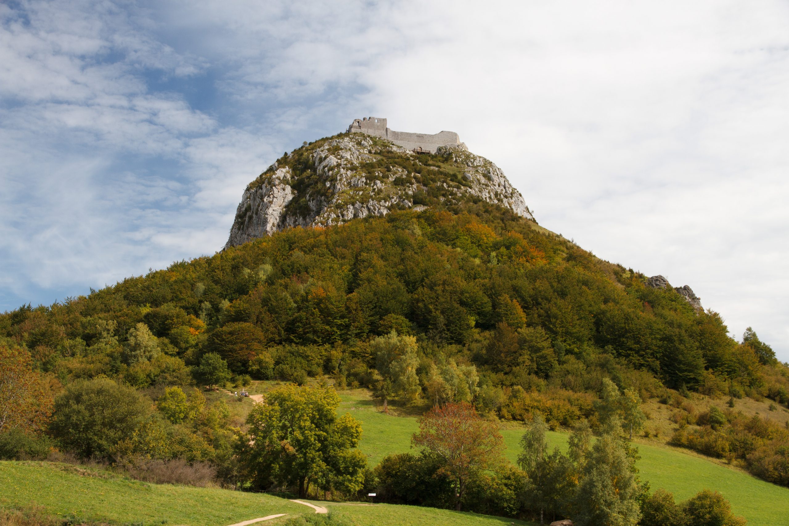 Chateau de Montsegur - Montsegur - Languedoc-Roussillon - France
