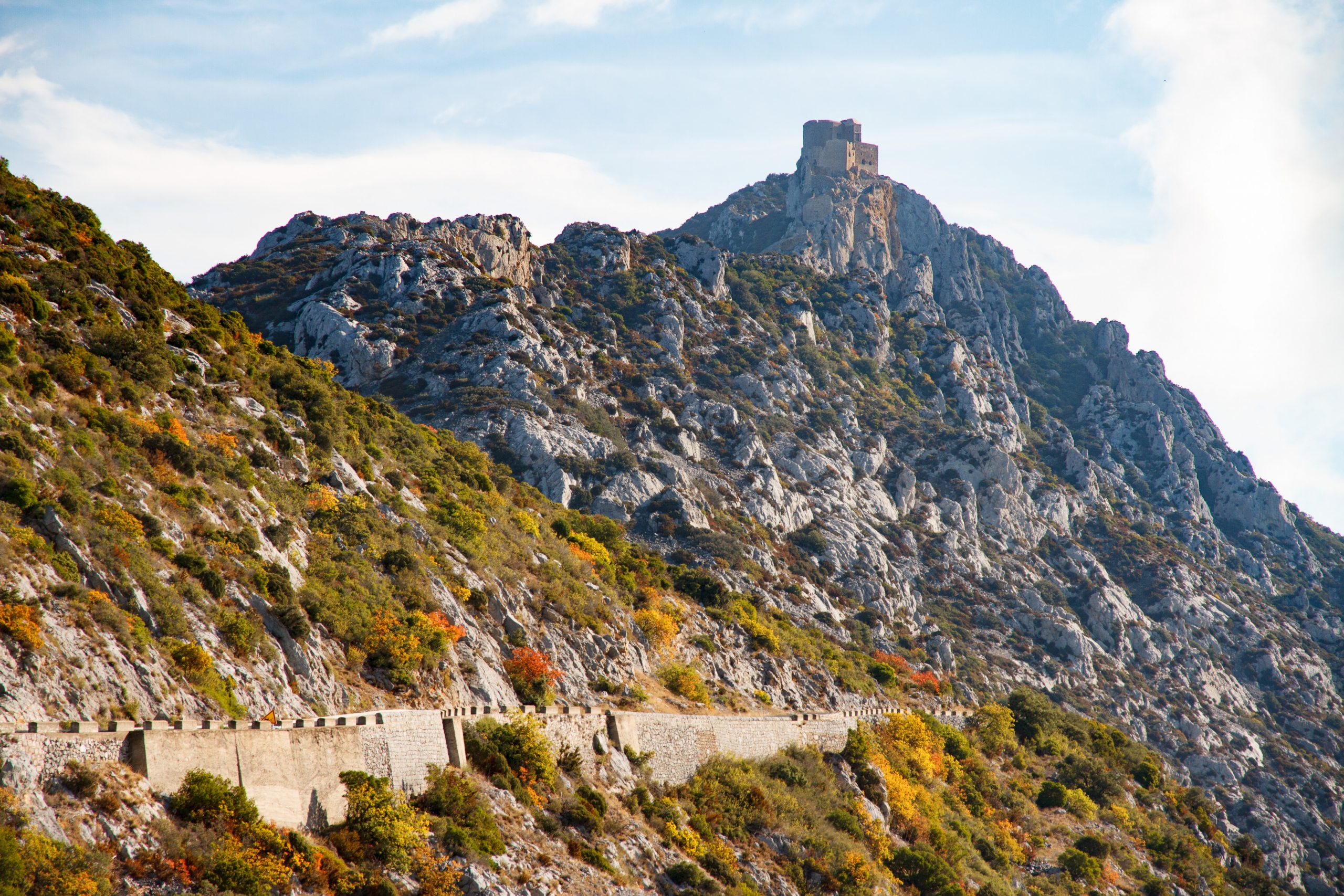 Chateau de Queribus - Cucugnan - Languedoc-Roussillon - France