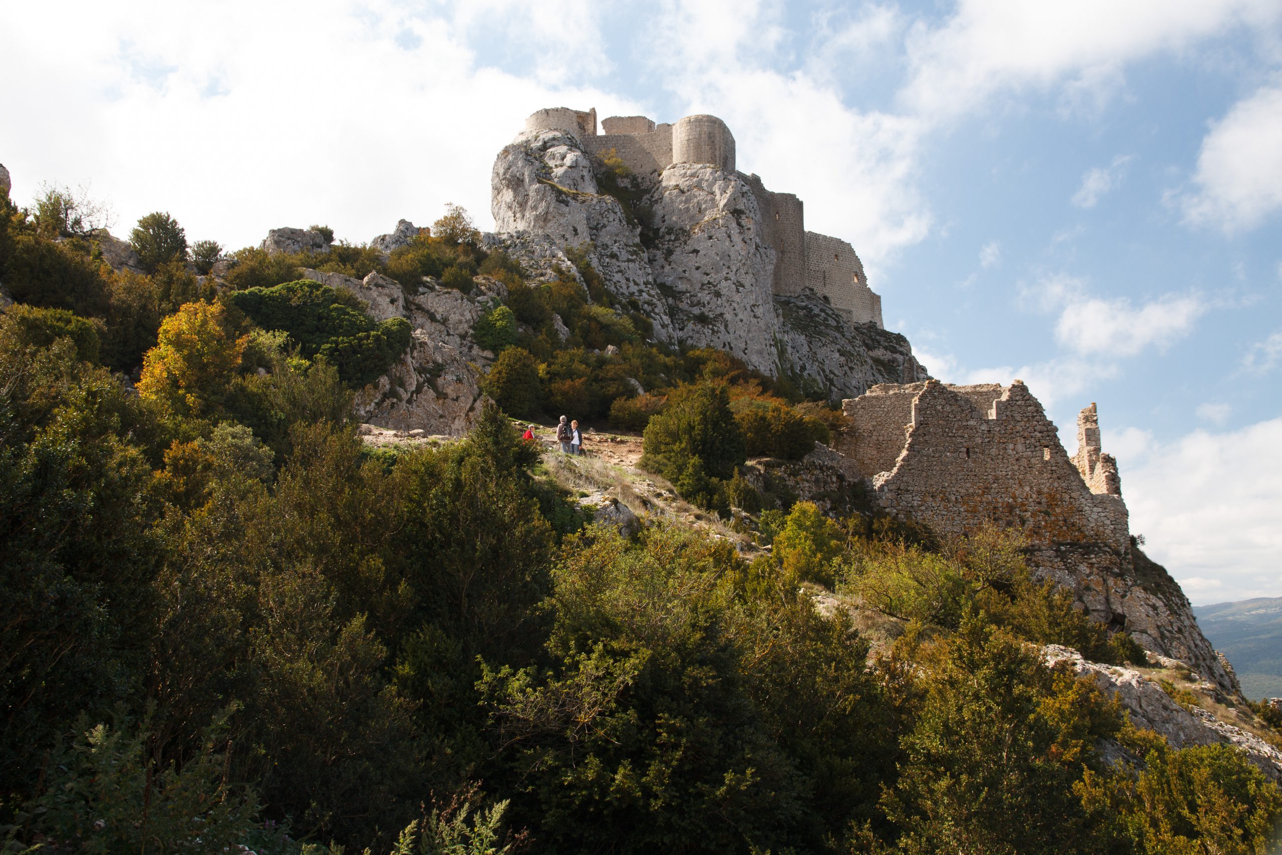 Chateau de Peyrepertuse - Peyrepertuse - Languedoc-Roussillon - France