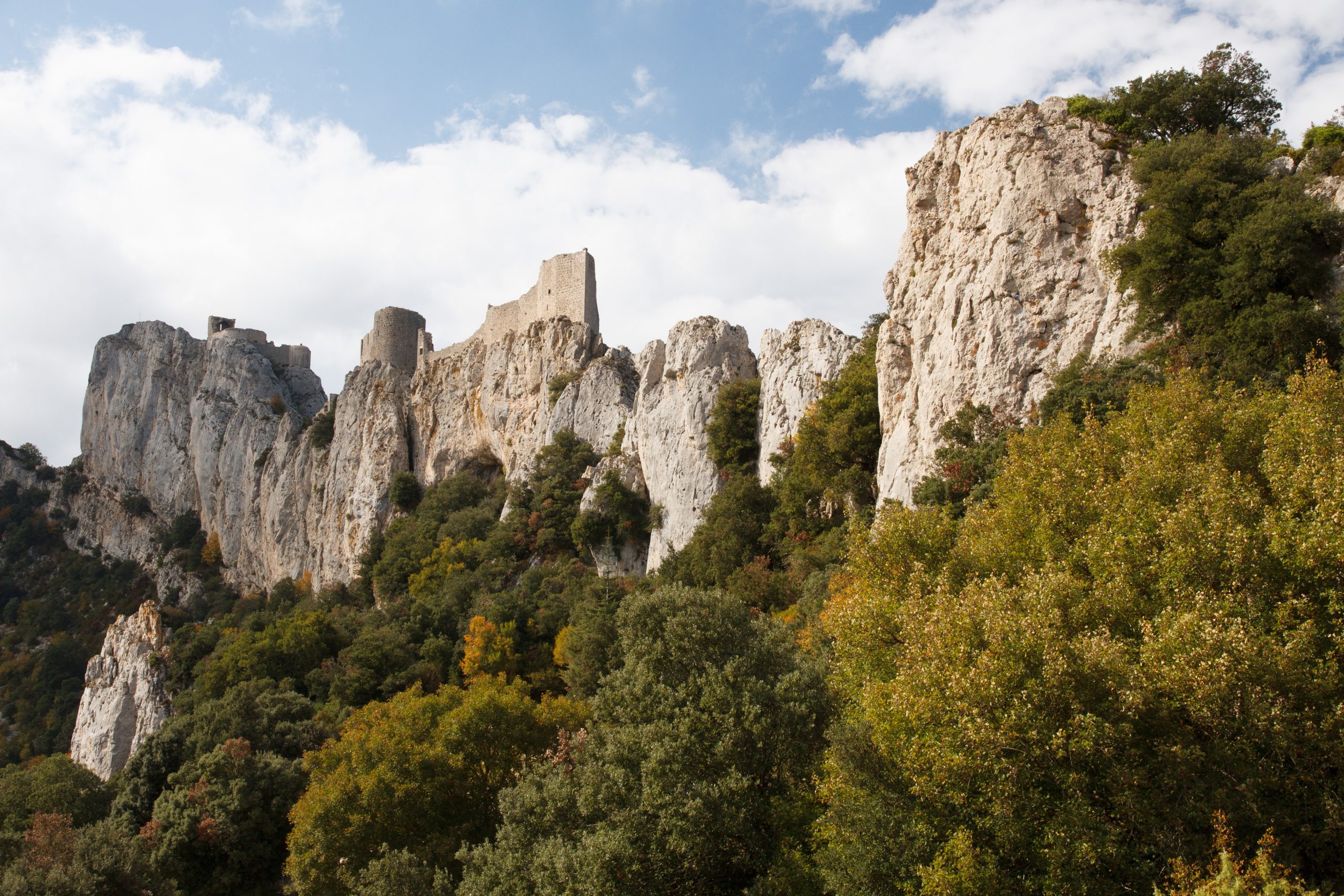Chateau de Peyrepertuse - Peyrepertuse - Languedoc-Roussillon - France