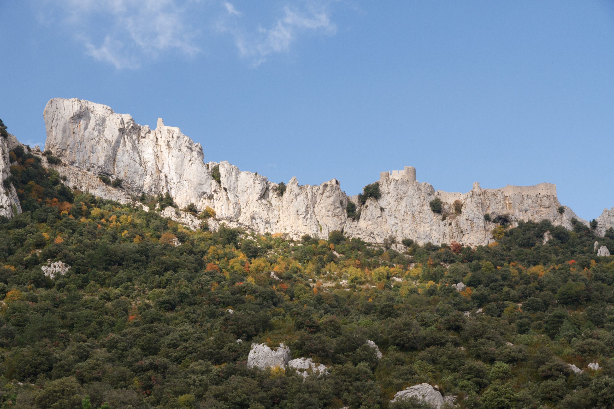 Chateau de Peyrepertuse - Peyrepertuse - Languedoc-Roussillon - France