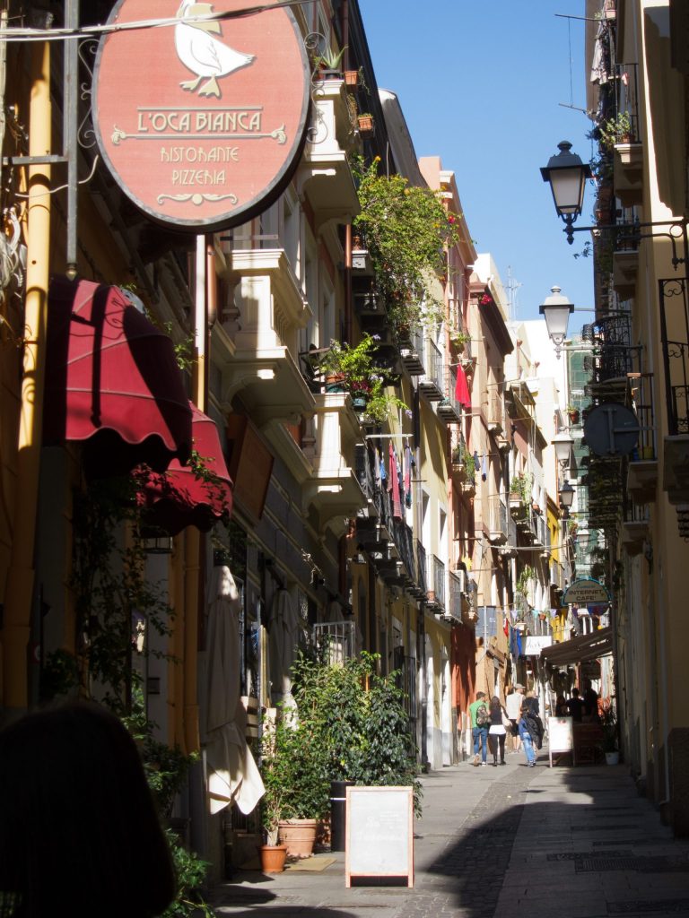 Via Napoli - Cagliari - Sardinia - Italy