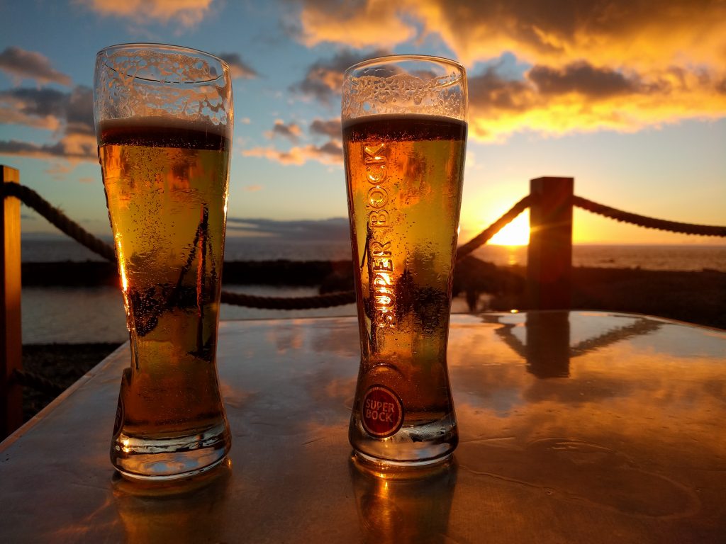Sunset beer - Ponta do Sol - Madeira - Portugal