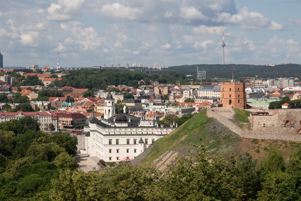 Gediminas Castle Tower from Three Crosses Monument - Vilnius - Vilnius - Lithuania
