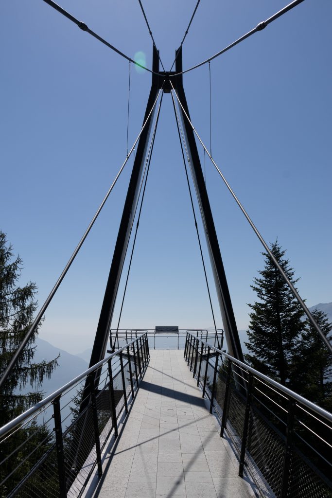 Passerella panoramica di Cardada - Locarno - Ticino - Switzerland