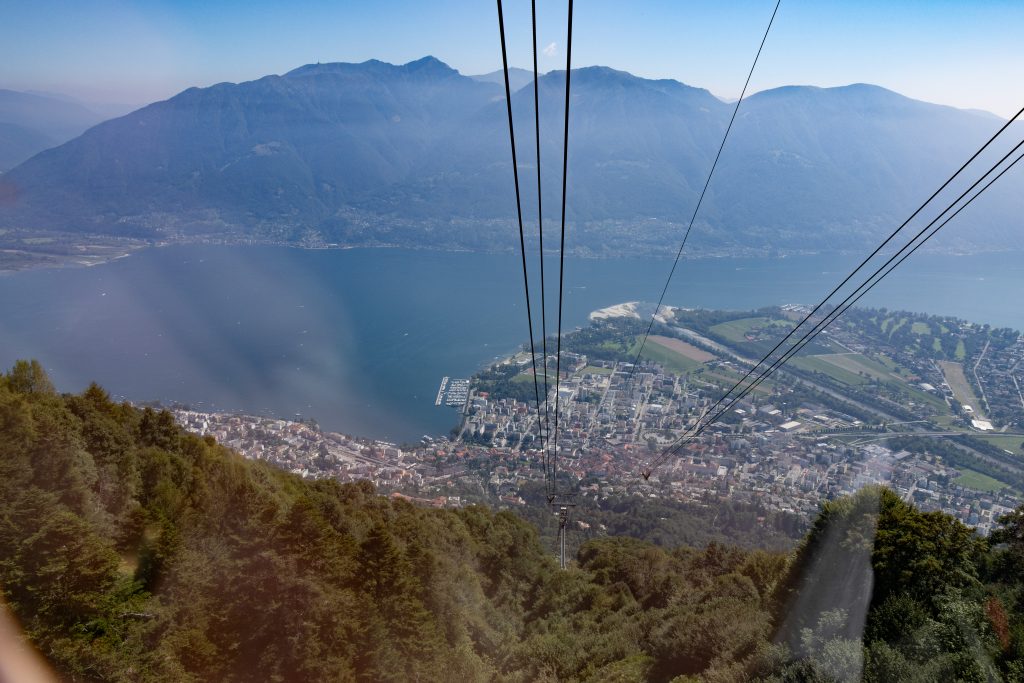 Orselina-Cadarda Gondola Lift - Locarno - Ticino - Switzerland
