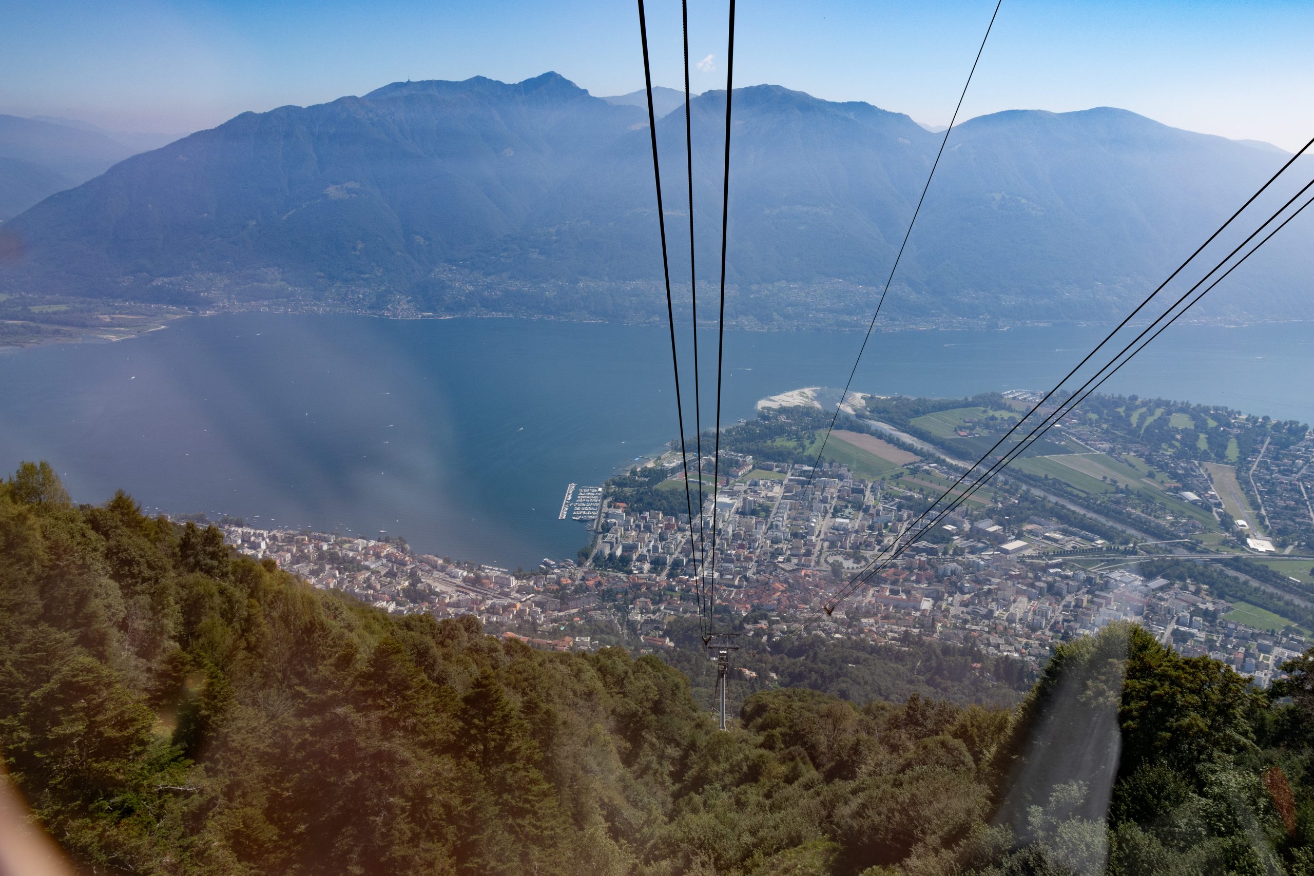 Orselina-Cadarda Gondola Lift - Locarno - Ticino - Switzerland