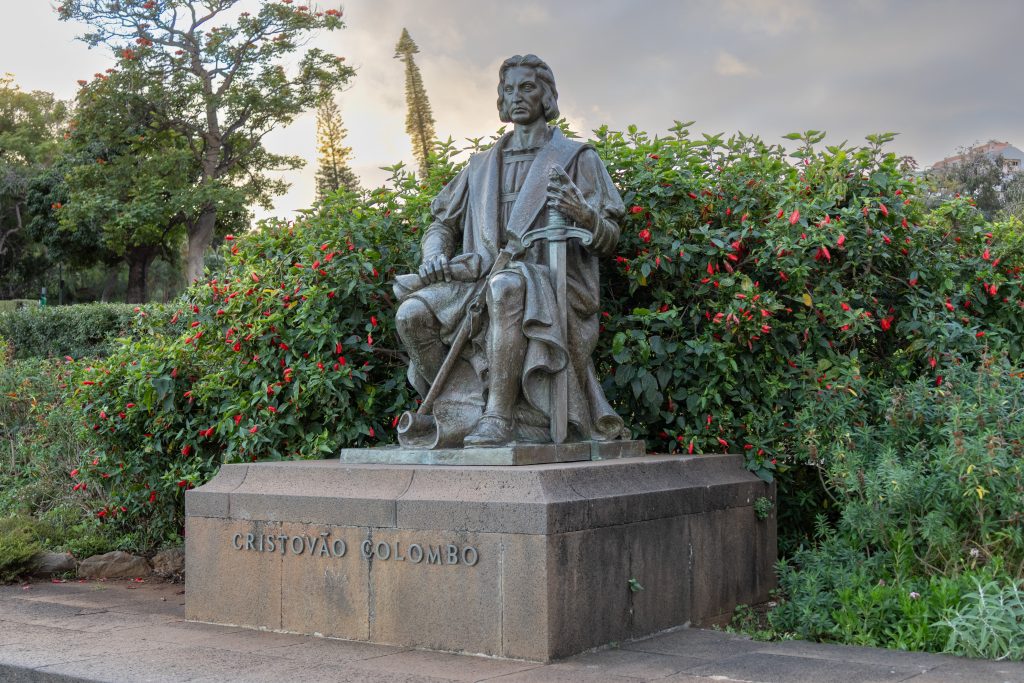 Estátua de Cristóvão Colombo - Funchal - Madeira - Portugal