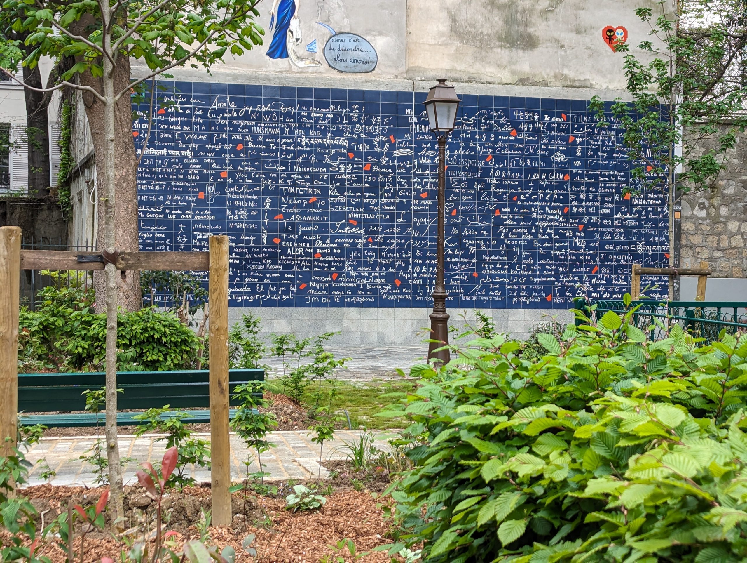 Le mur des je t'aime - Paris - Paris - France