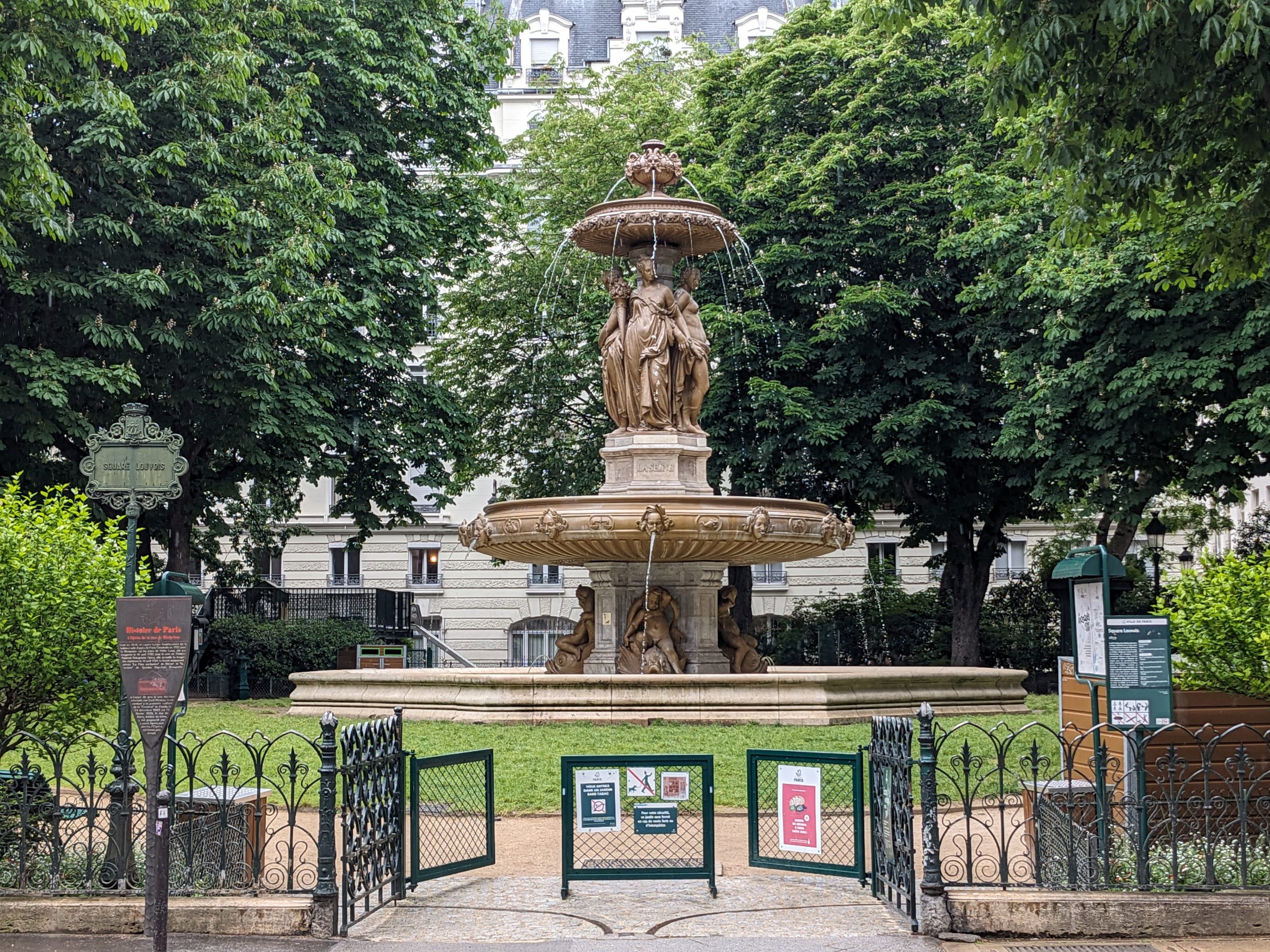 Square Louvois - Paris - Paris - France